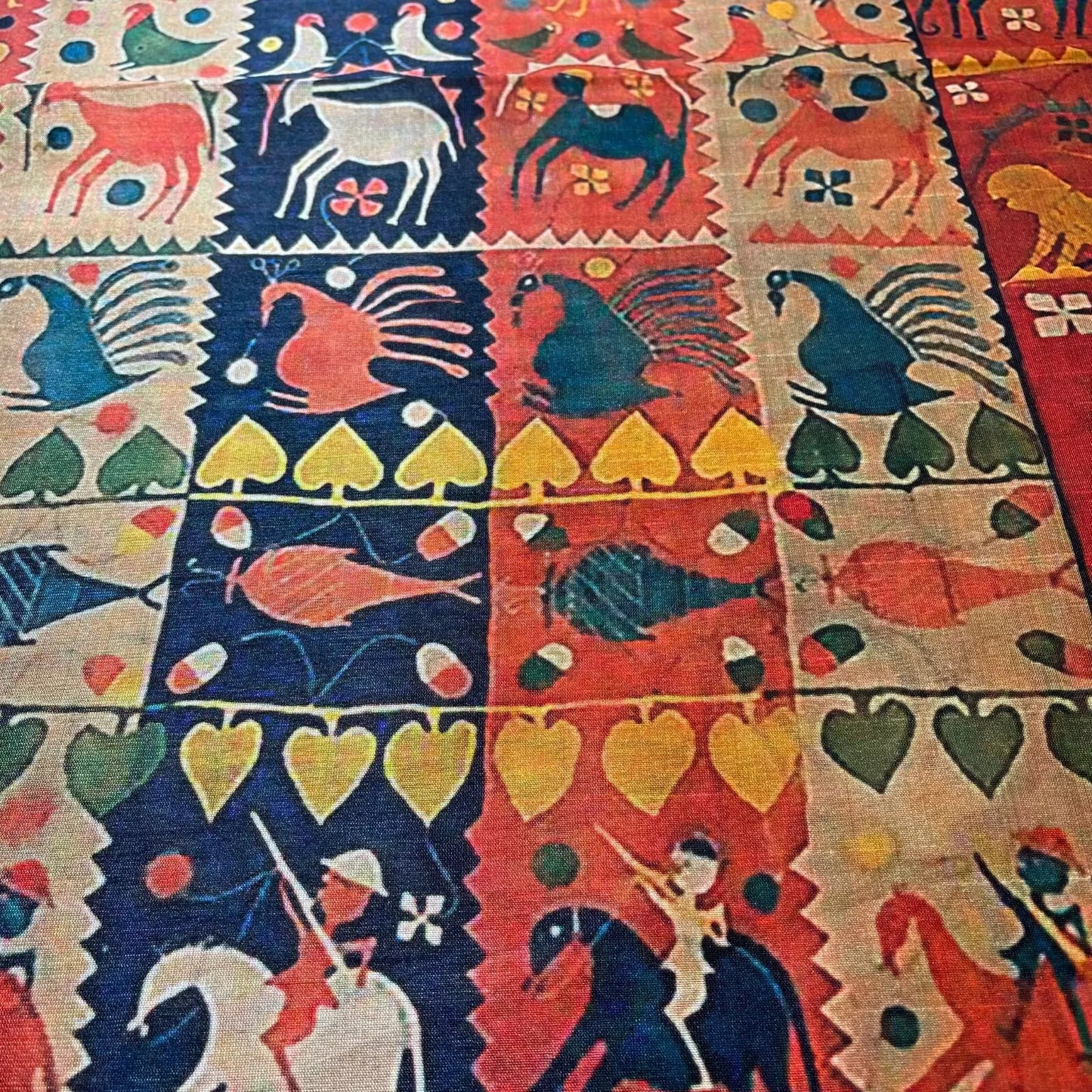 Polyester Raw Silk Material Freda Kahlo Dress Craft Quilting Fabric 44" By The Meter