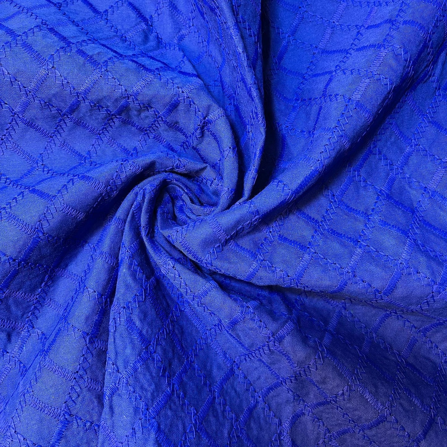 100% Cotton Lawn Broderie Anglaise Embroidery Schiffli Dress Craft Fabric 44" By the Meter