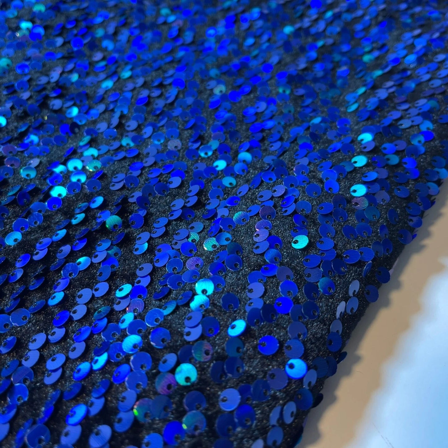 Sequin Velvet Embroidery Stretch Material Velour Craft Drape Dress Fabric 58" Wide By The Meter