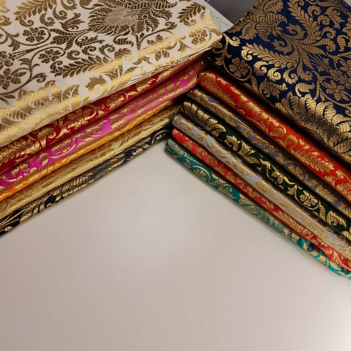 brocade damask dress fabric in the uk