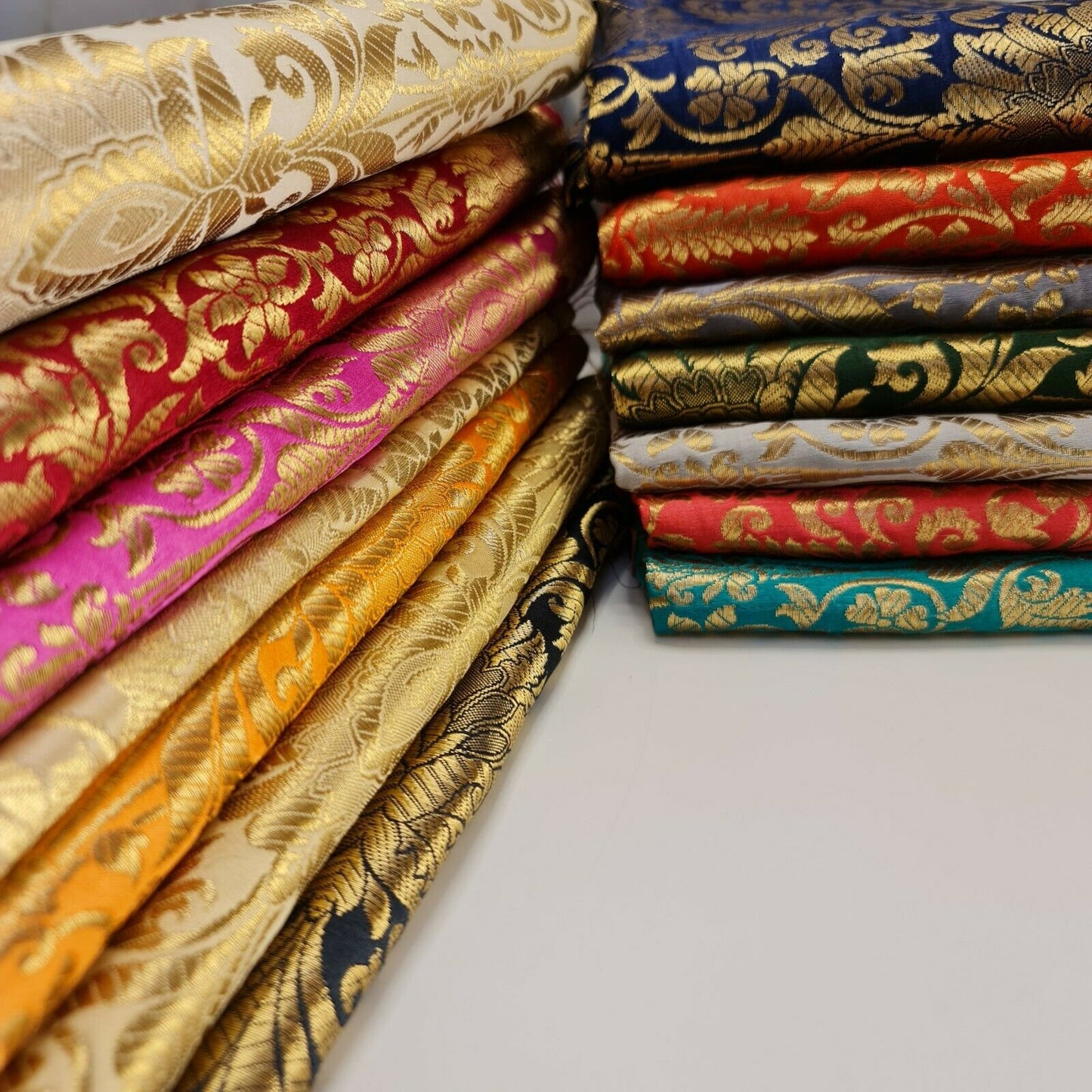 brocade fabric collection in uk for dressmaking, craft, and quilting