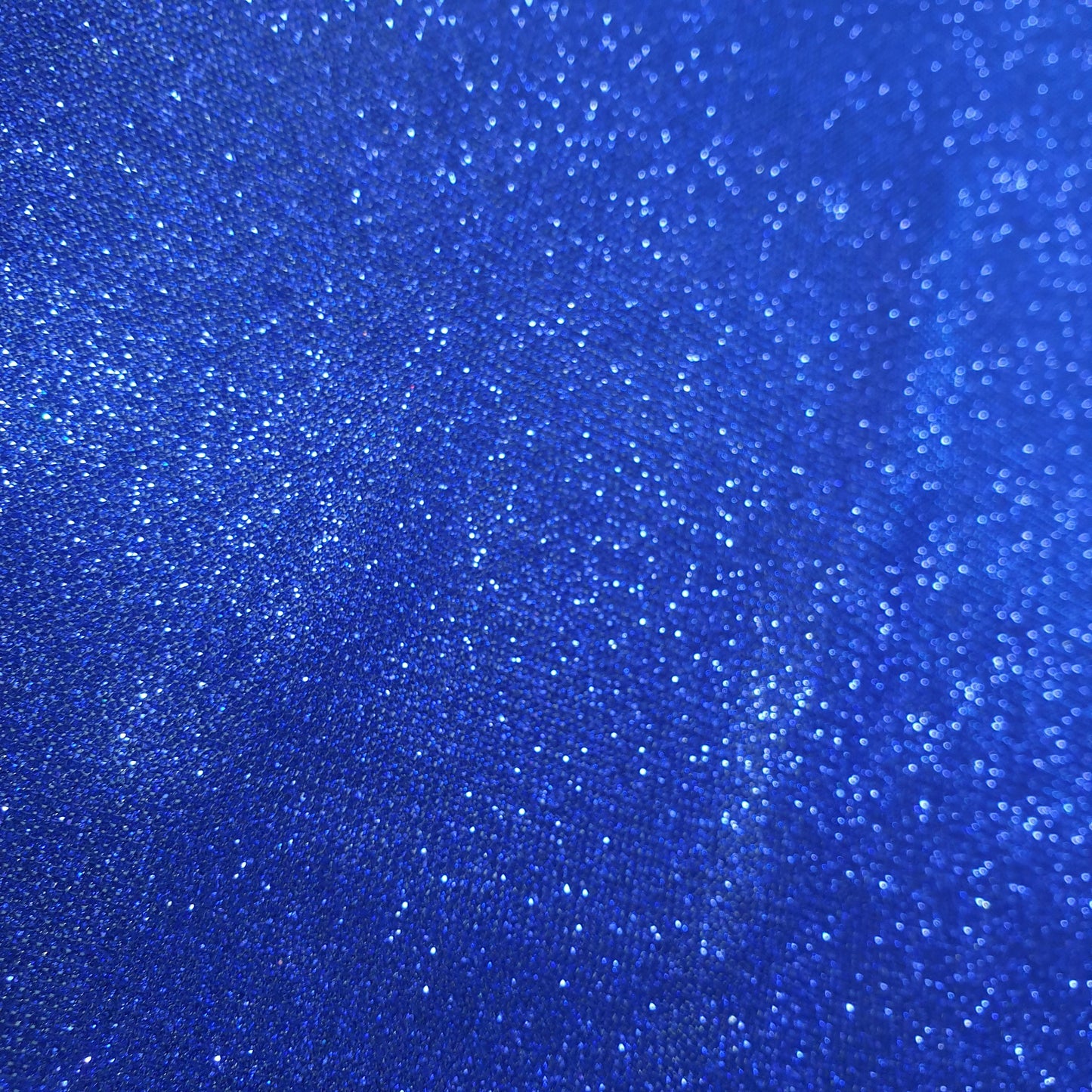 Roal Blue Shimmer Moonlight Shiny Stretch Glitter Nylon Material Hintergrund X-mas Dekor Kleid Handwerk Stoff 58" pro Meter