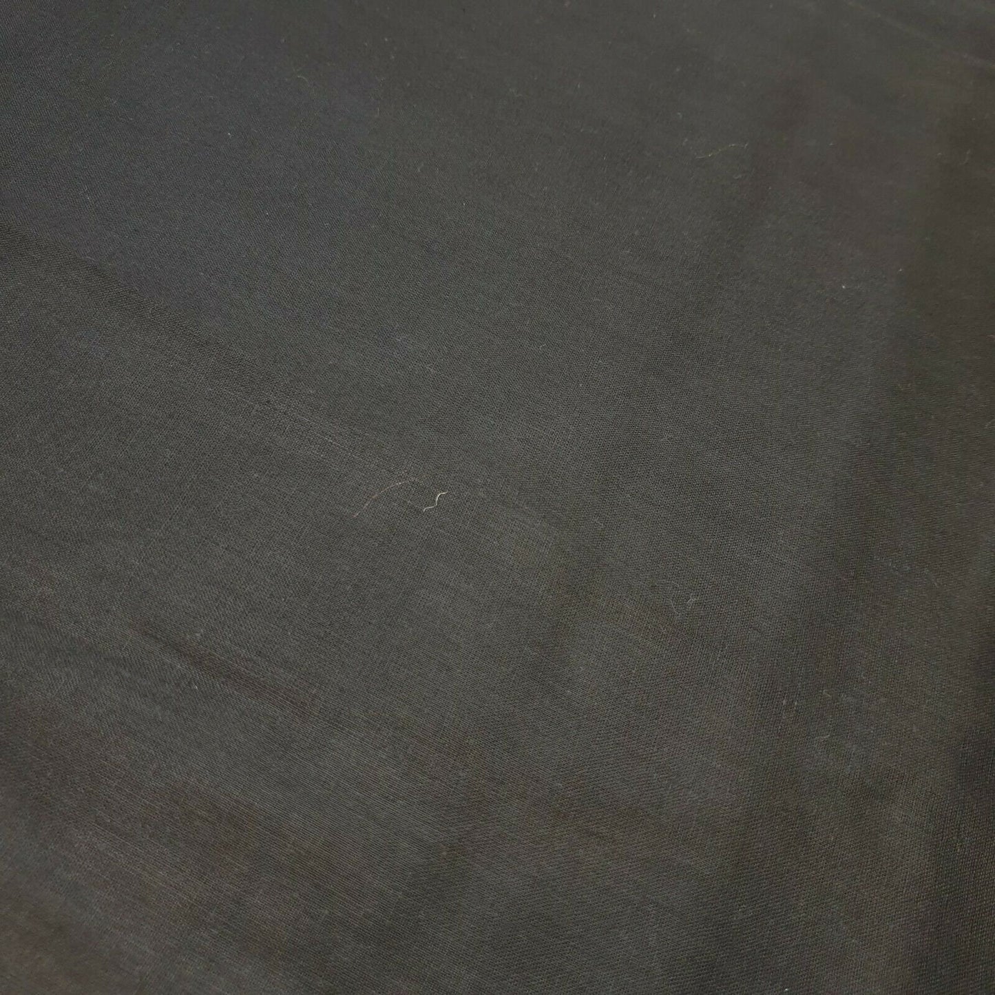 Black 100% Cotton Voile Rubia Cambric Mercerised Plain Lining Fabric – 44" Wide – Soft Craft Dress Material – Per Metre