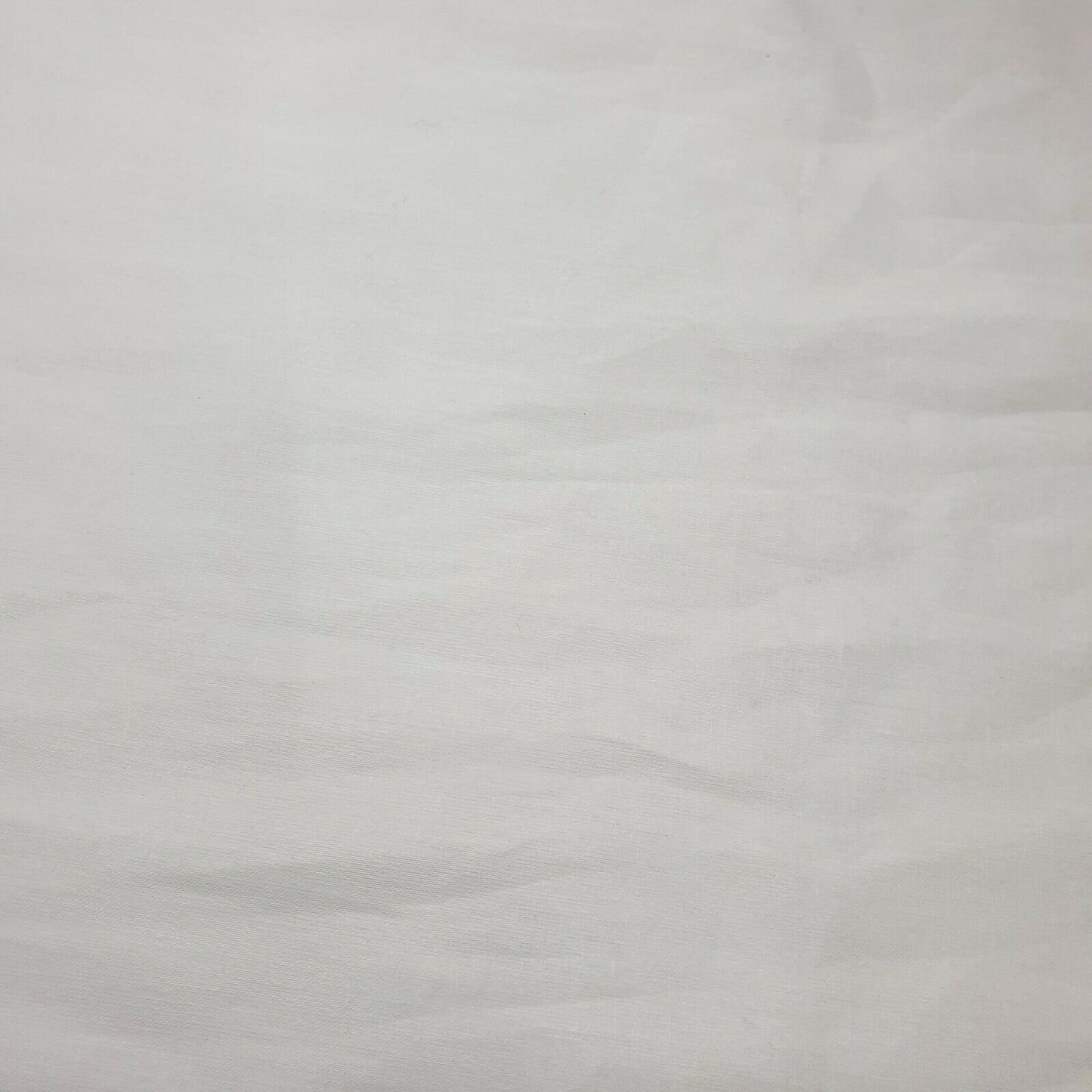 White 100% Cotton Voile Rubia Cambric Mercerised Plain Lining Fabric – 44" Wide – Soft Craft Dress Material – Per Metre