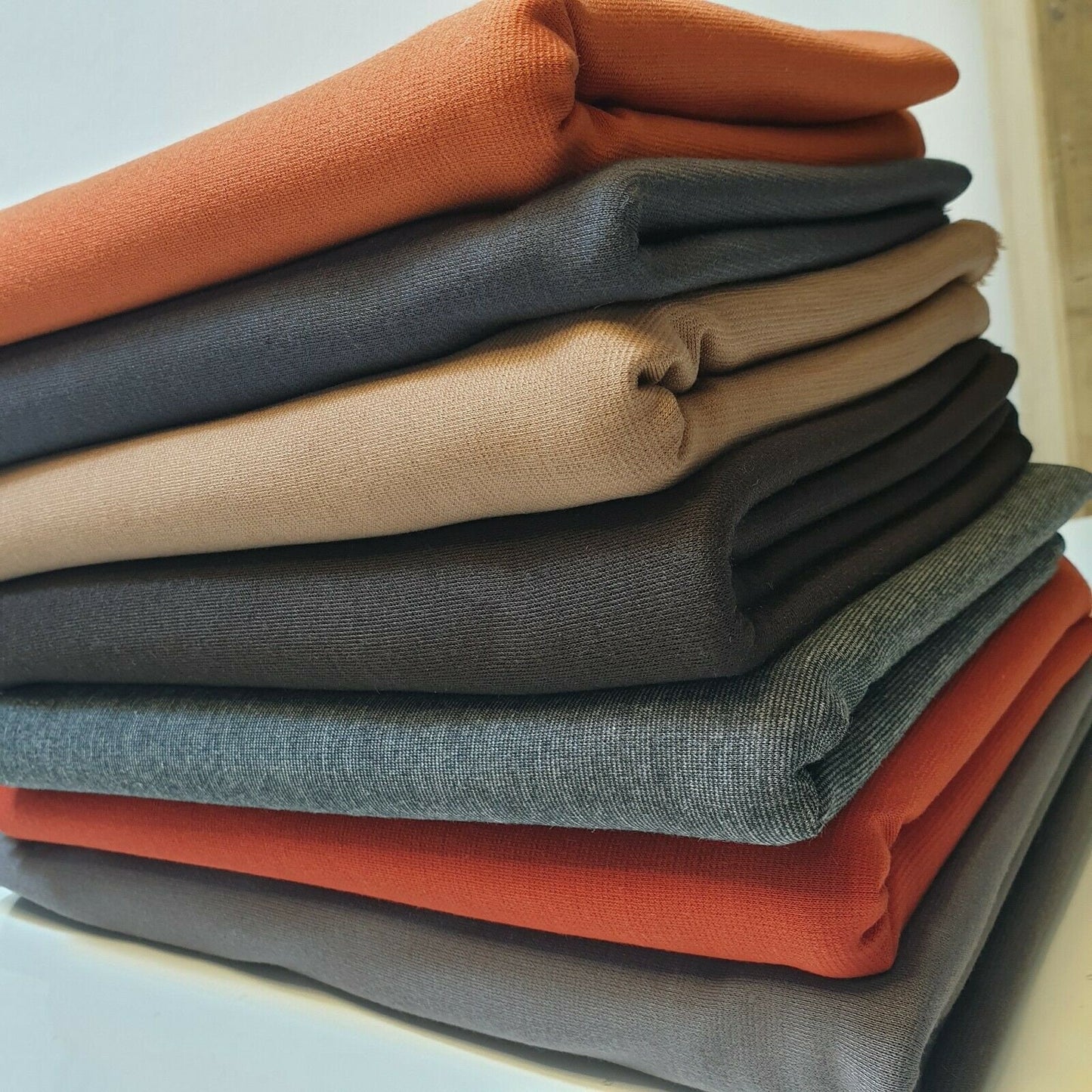 Neuer, schlichter Kleiderstoff aus Viskose-4-Wege-Stretch-Rayon-Spandex-Jersey, 58" (Anthrazit)