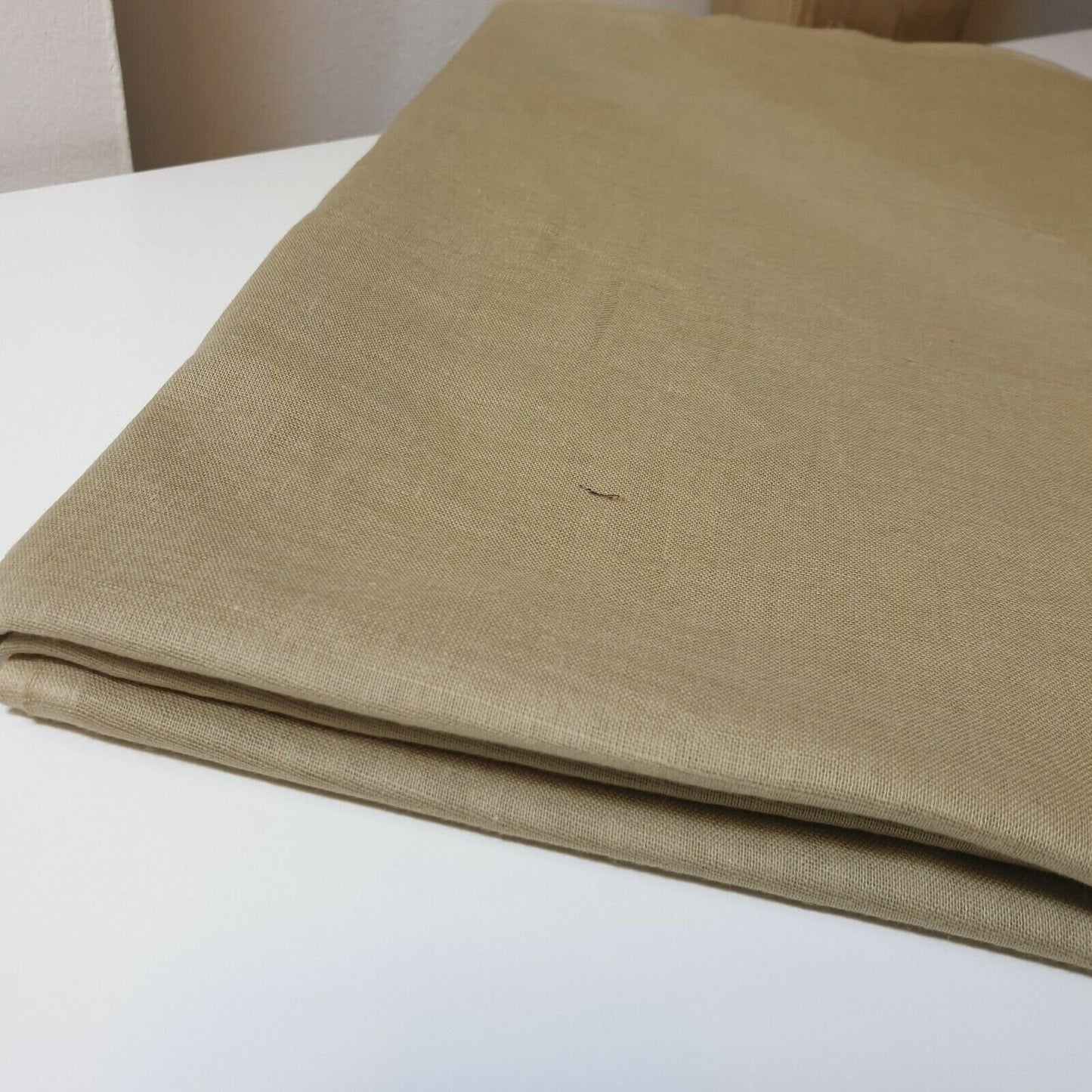 Light Gold 100% Cotton Voile Rubia Cambric Mercerised Plain Lining Fabric – 44" Wide – Soft Craft Dress Material – Per Metre