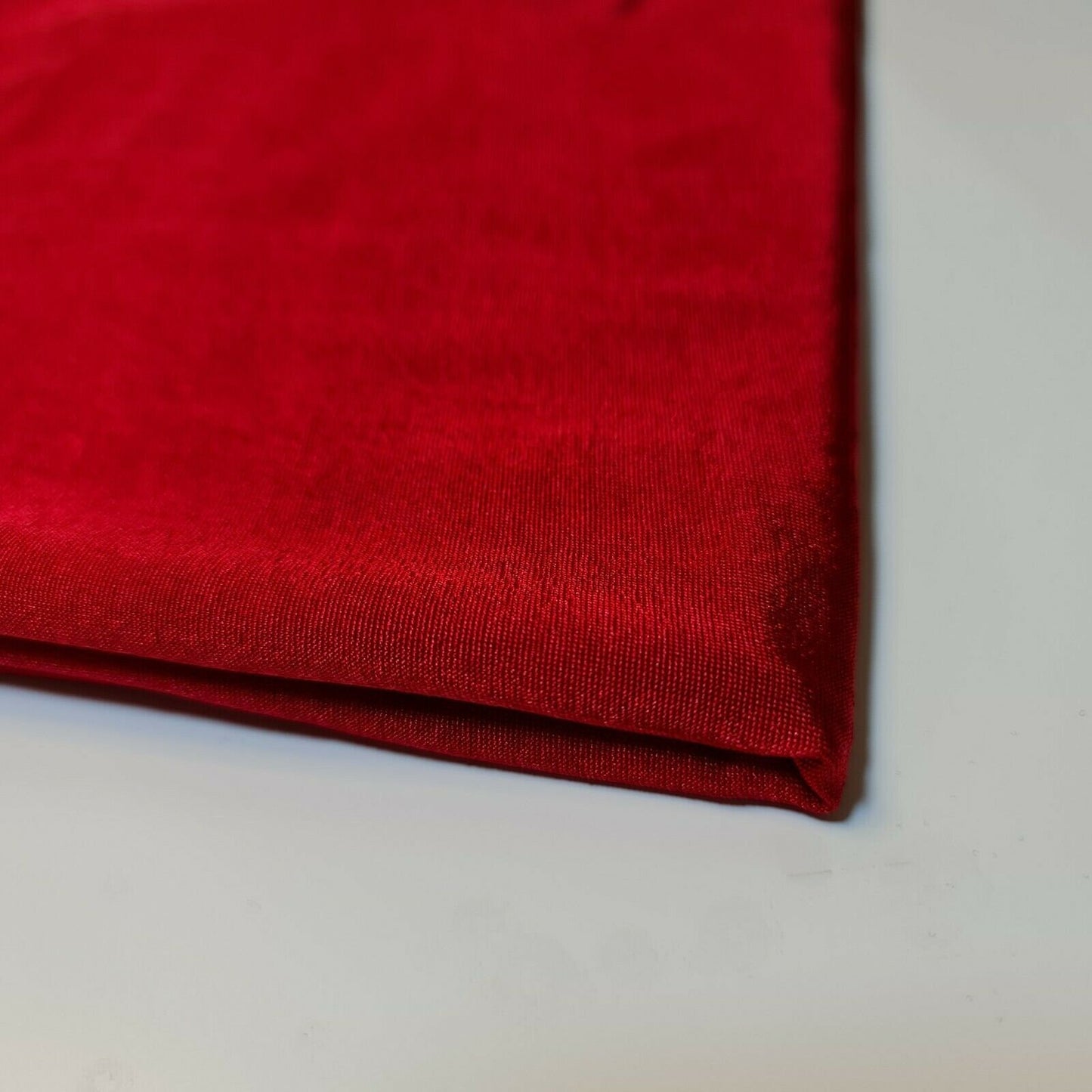 Red Elastane 4-Way Stretch Nylon Light Weight Spandex Dancewear Swimwear ITY Fabric 58" By The Meter