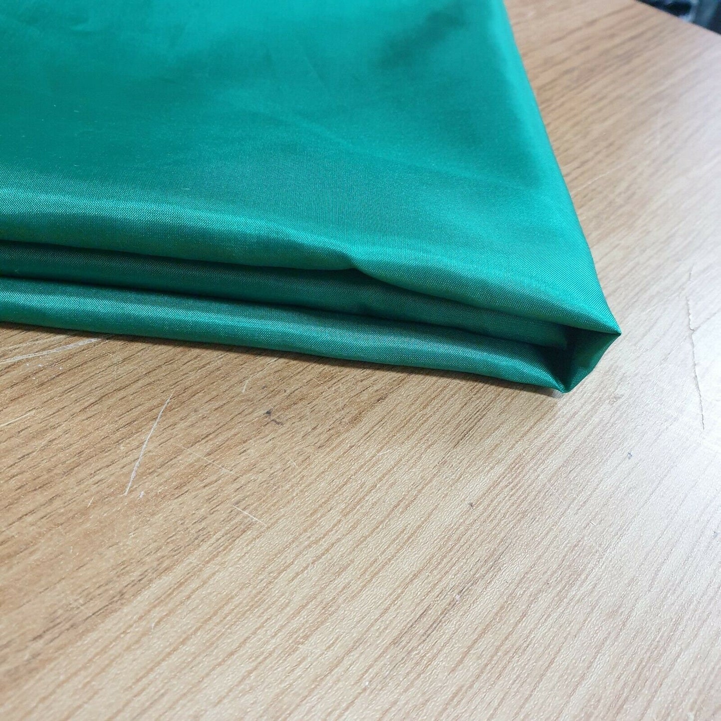 Bottle Green Habotai Polyester Silk Lining Fabric 150cm Wide Soft Lightweight Dress Lining Material by the Metre