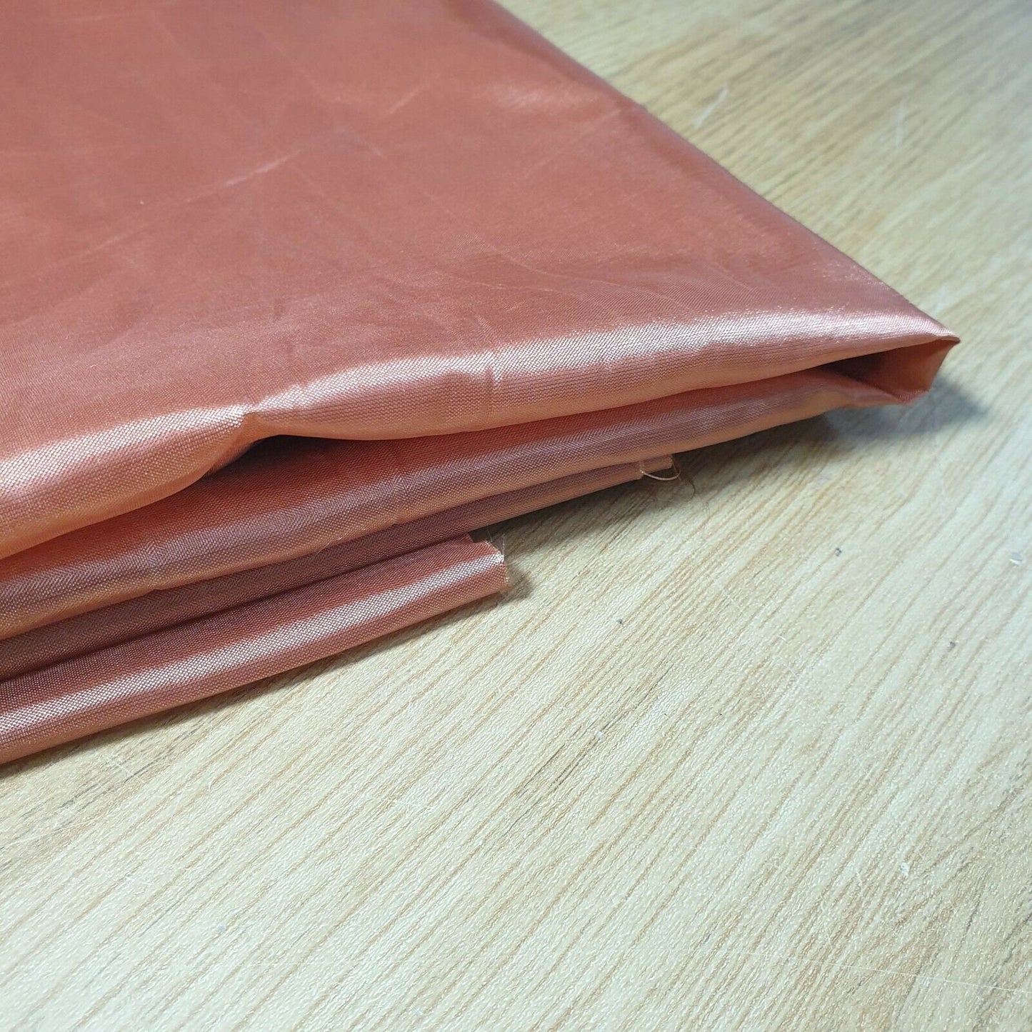 Rust Habotai Polyester Silk Lining Fabric 150cm Wide Soft Lightweight Dress Lining Material by the Metre