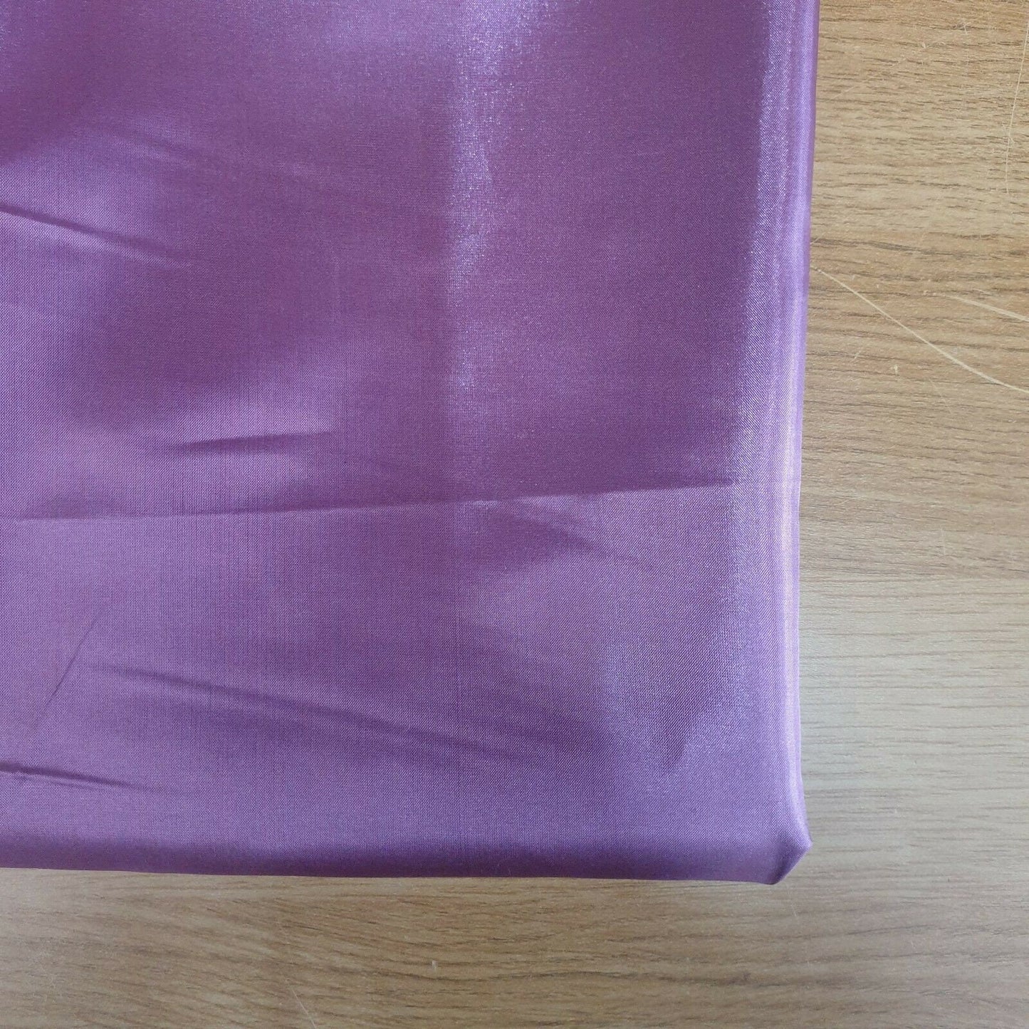 Mauve Habotai Polyester Silk Lining Fabric 150cm Wide Soft Lightweight Dress Lining Material by the Metre