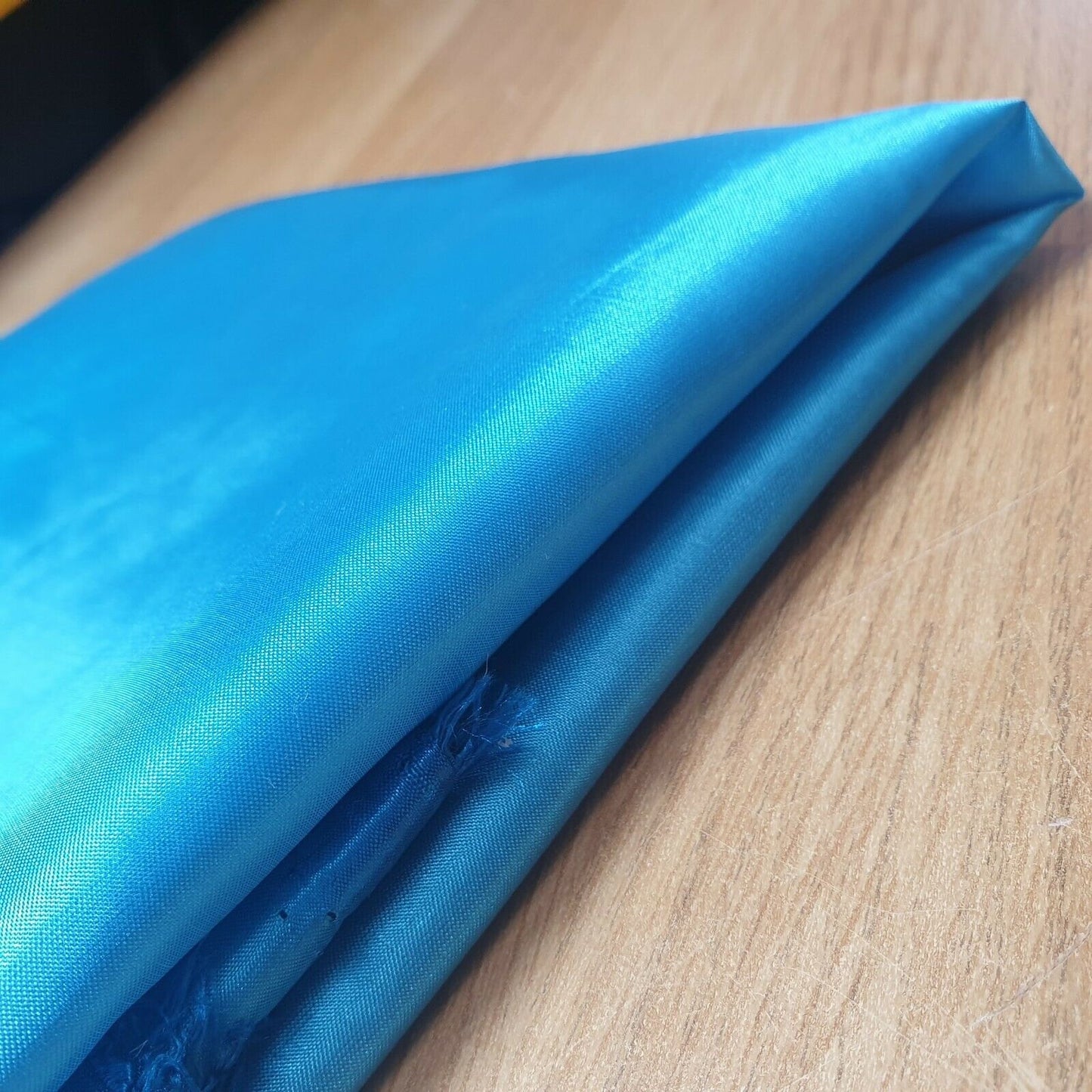 Turquoise Habotai Polyester Silk Lining Fabric 150cm Wide Soft Lightweight Dress Lining Material by the Metre