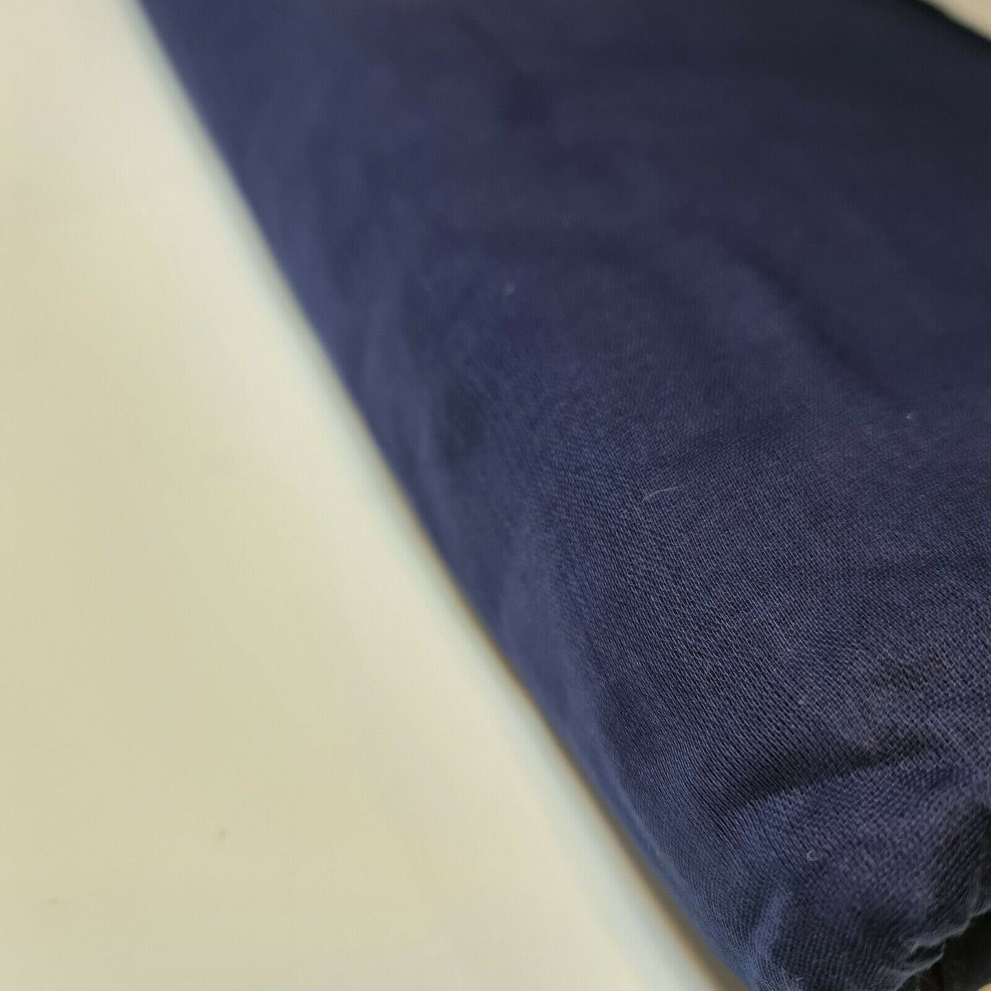 Navy Blue 100% Cotton Muslin Fabric – Sheer Gauze, Plain Weave – 44” Wide – Dress Lining, Crafts & More (By the Meter)