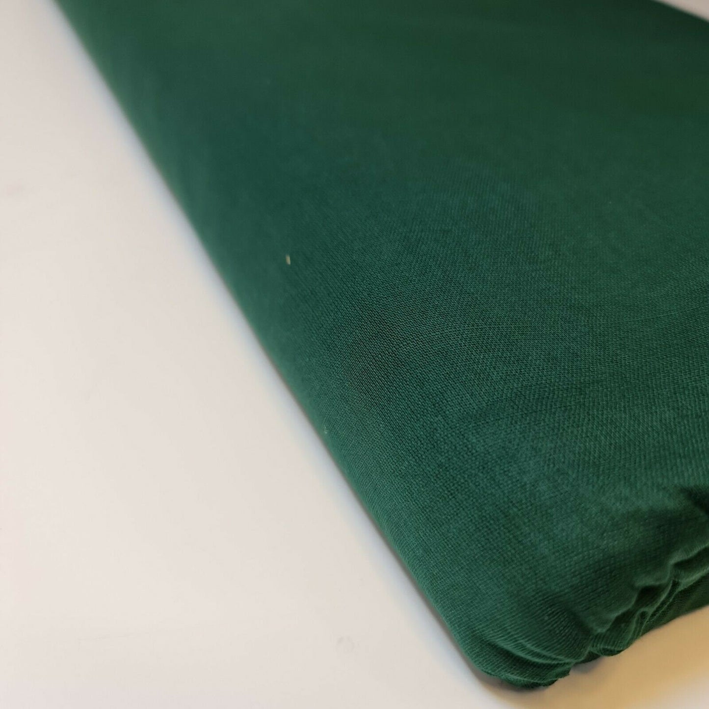 Bottle Green 100% Cotton Muslin Fabric – Sheer Gauze, Plain Weave – 44” Wide – Dress Lining, Crafts & More (By the Meter)