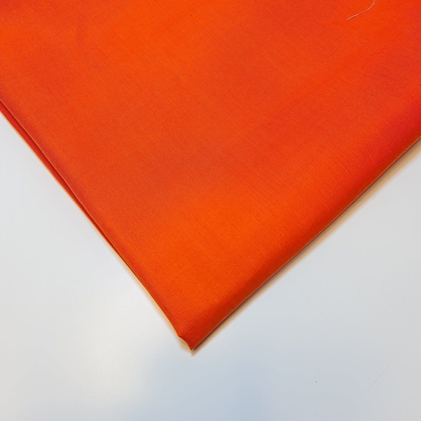 Orange Plain Polycotton Fabric 112cm wide for Sheeting Crafts Dressmaking Quilting Lining Material By Metre