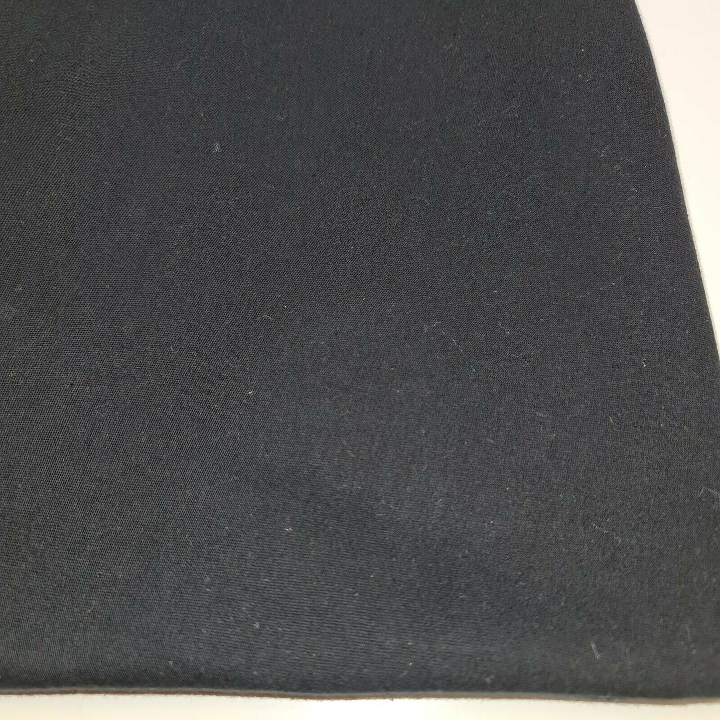 Viskose-Jersey-Stoff, 4-Wege-Stretch, Polyester-Elasthan-Mischgewebe, Kleiderstoff, 58" (Schwarz)
