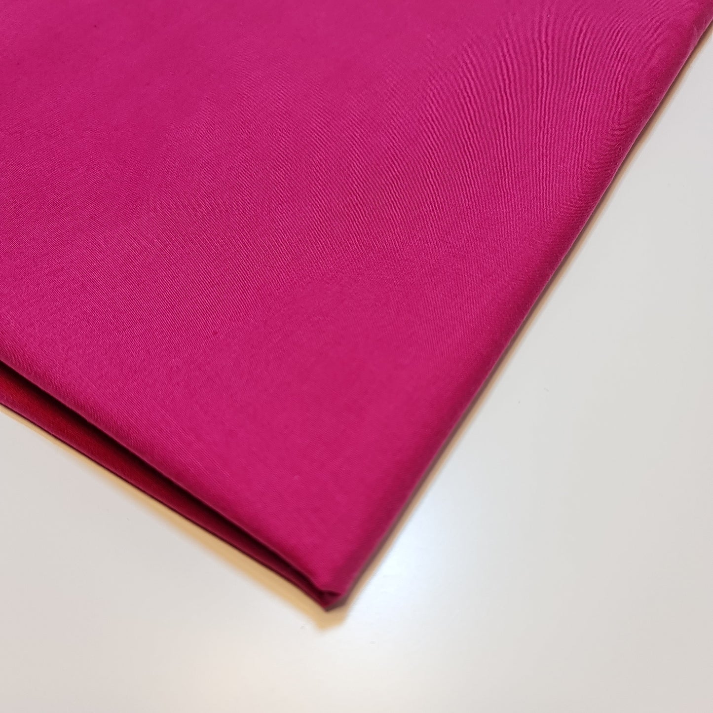 Dark Cerise Plain Polycotton Fabric 112cm wide for Sheeting Crafts Dressmaking Quilting Lining Material By Metre