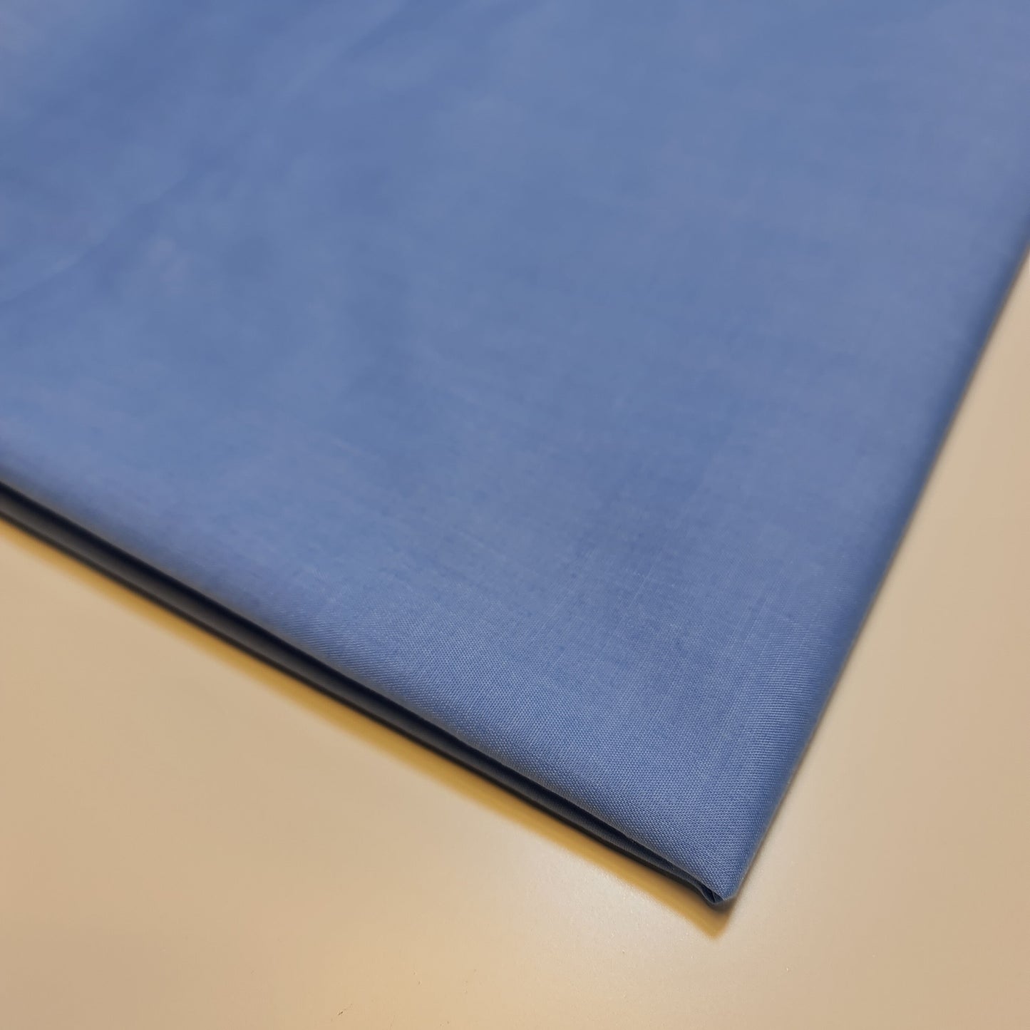 New Blue Plain Polycotton Fabric 112cm wide for Sheeting Crafts Dressmaking Quilting Lining Material By Metre