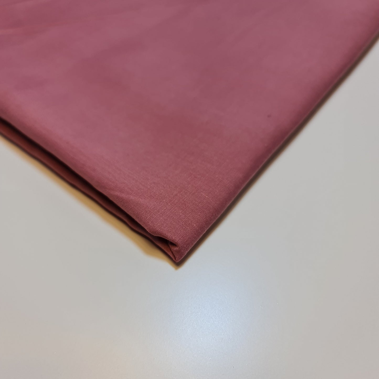 Einfarbiger Polycotton-Stoff, Planenstoff, Kleiderbastelmaterial, 50 Farben, 112 cm (Altrosa)