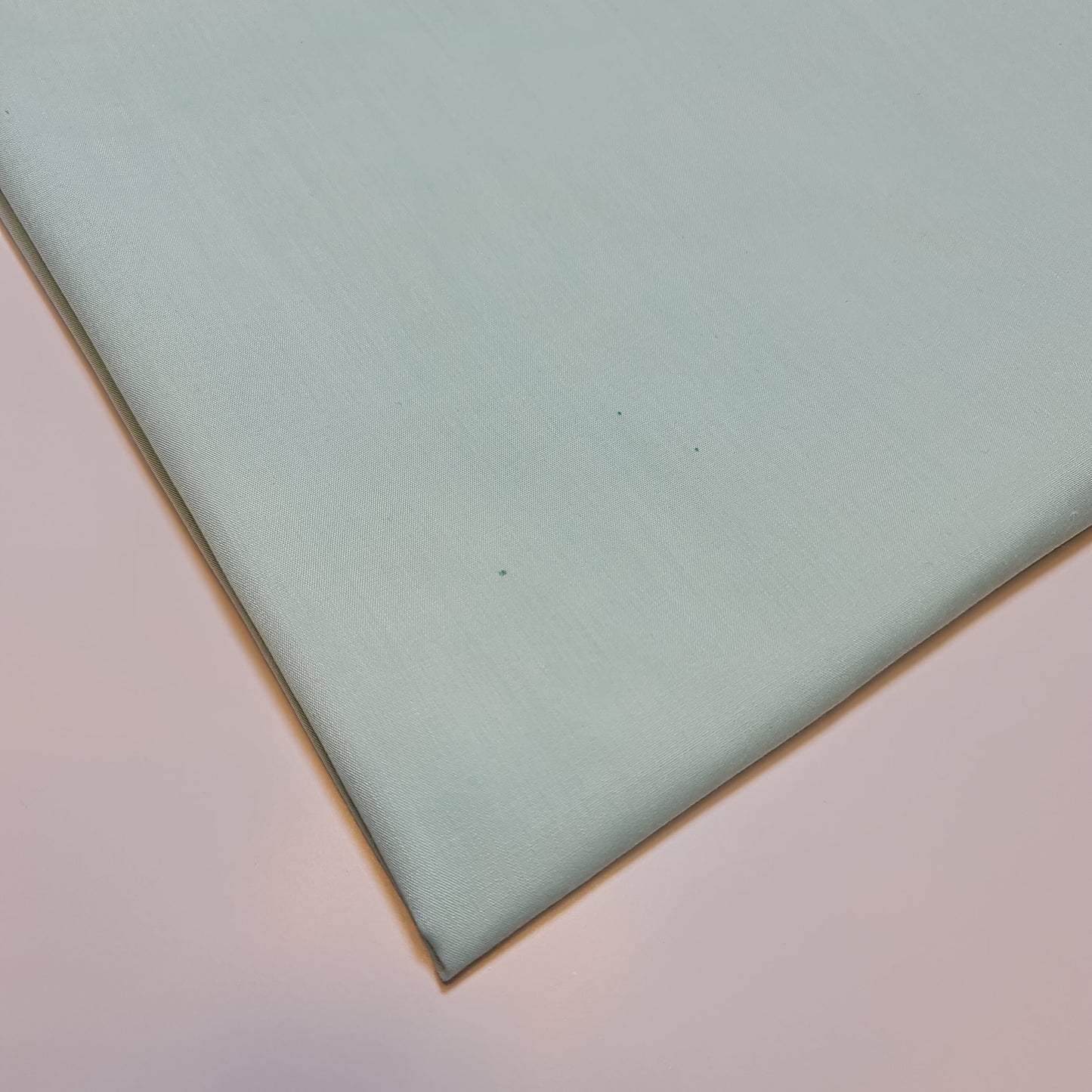 Mint Plain Polycotton Fabric 112cm wide for Sheeting Crafts Dressmaking Quilting Lining Material By Metre