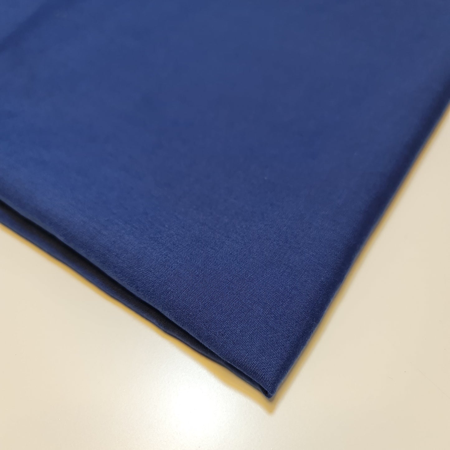 Unifarbener Polycotton-Stoff, Planenstoff, Kleiderbastelmaterial, 50 Farben, 112 cm (Marineblau)