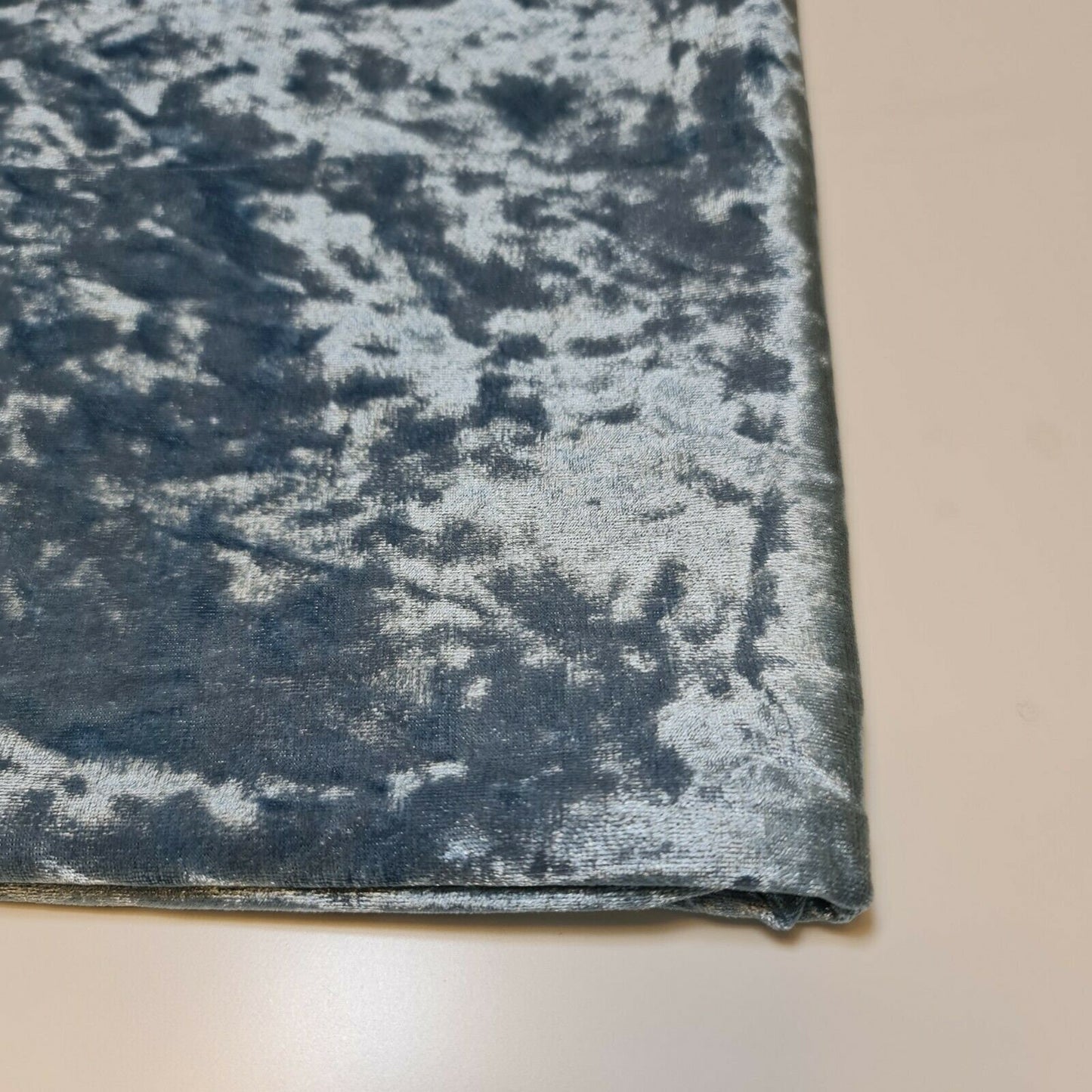 Duck Egg Plain Velvet Fabric – Premium Crushed Stretch Velvet – 60” Wide – Dress, Craft & Wedding Material (By the Meter)