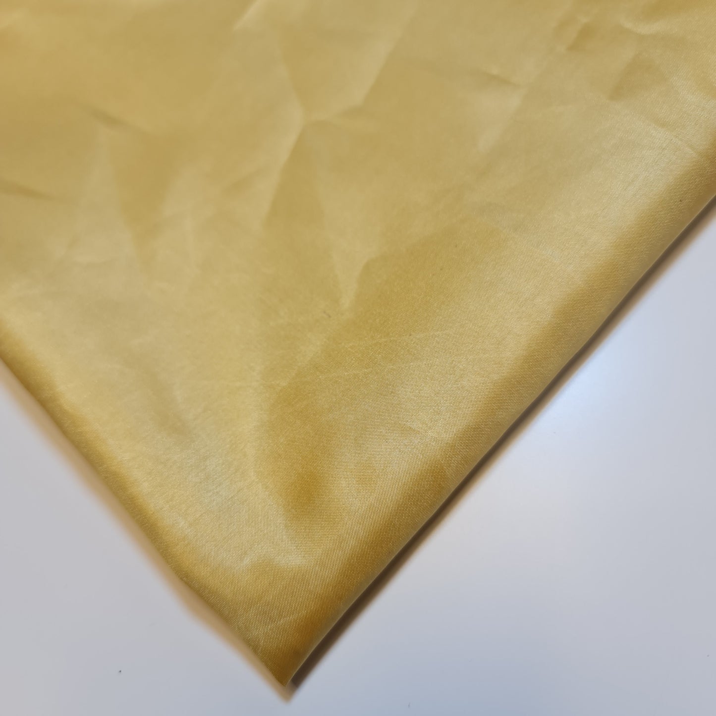 Gold Habotai Polyester Silk Lining Fabric 150cm Wide Soft Lightweight Dress Lining Material by the Metre
