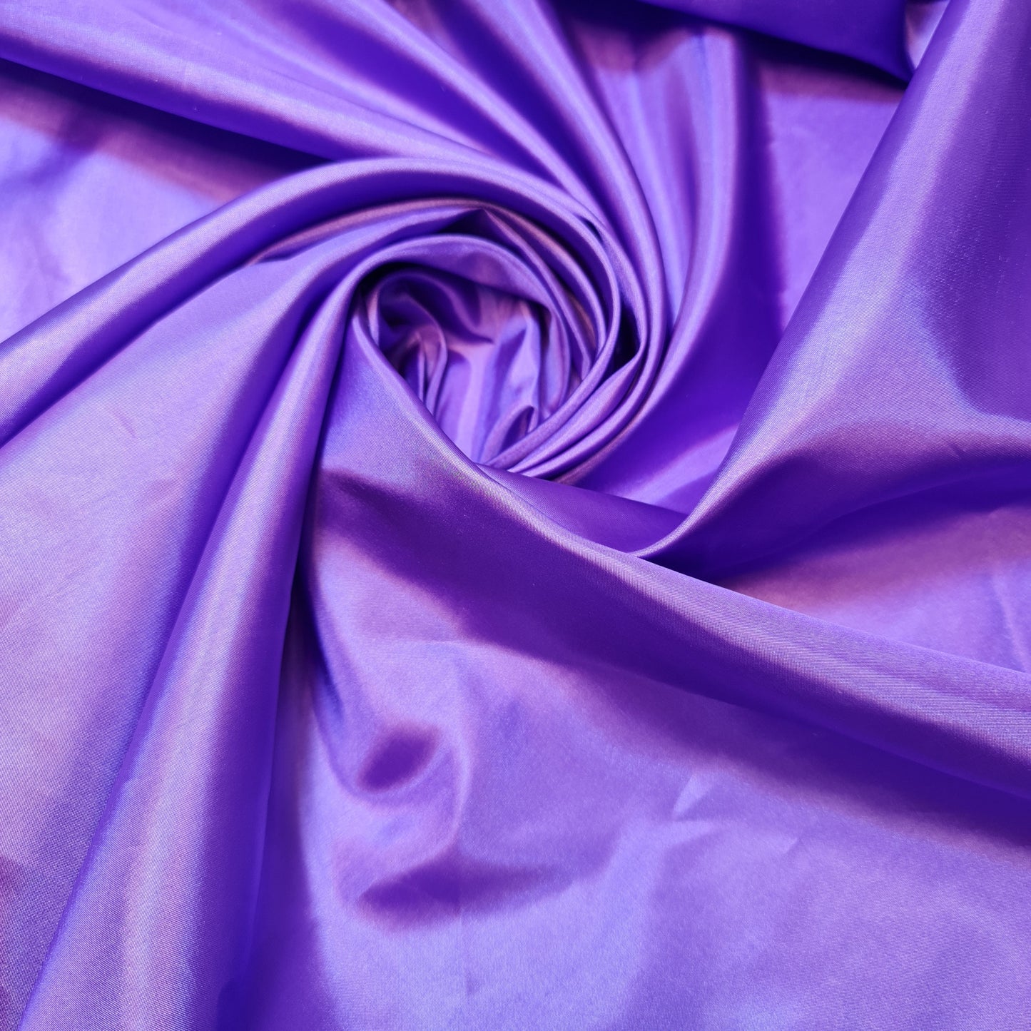 Purple Habotai Polyester Silk Lining Fabric 150cm Wide Soft Lightweight Dress Lining Material by the Metre