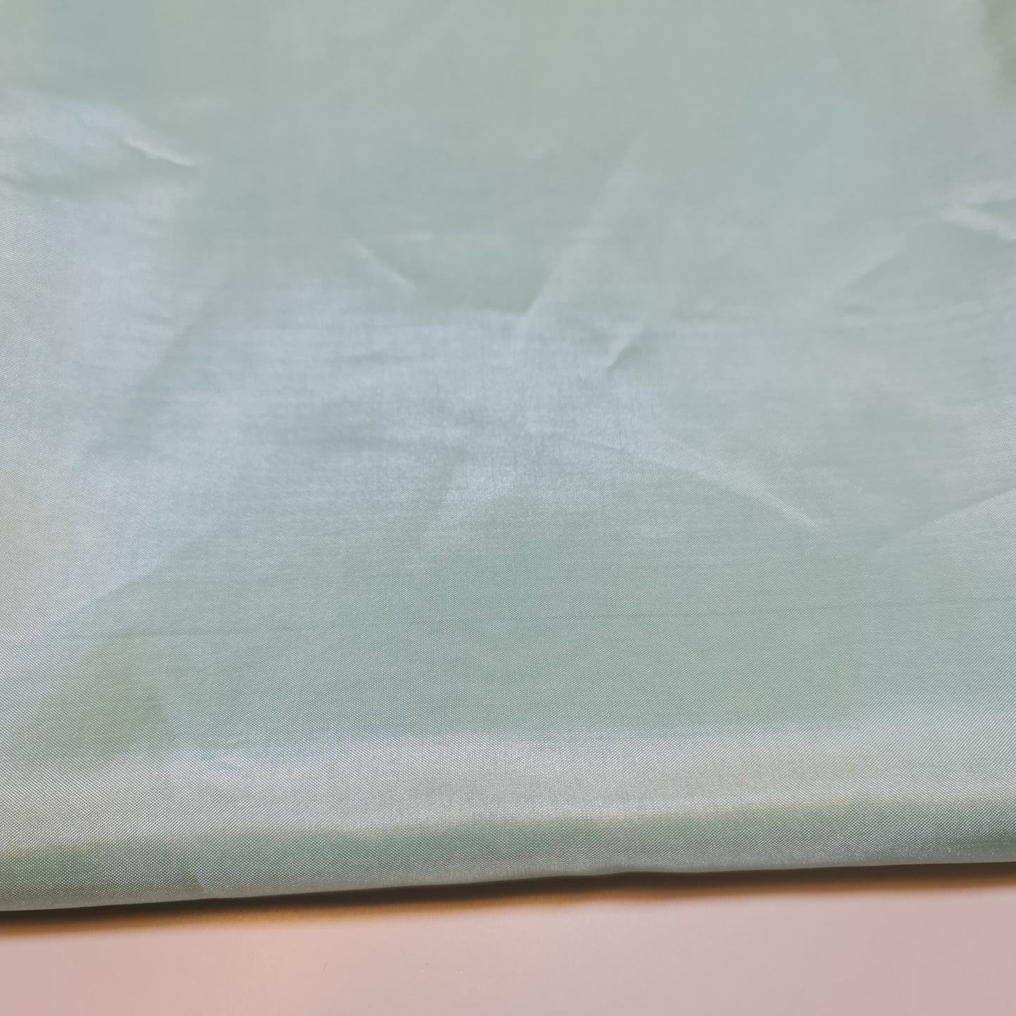 Mint Habotai Polyester Silk Lining Fabric 150cm Wide Soft Lightweight Dress Lining Material by the Metre