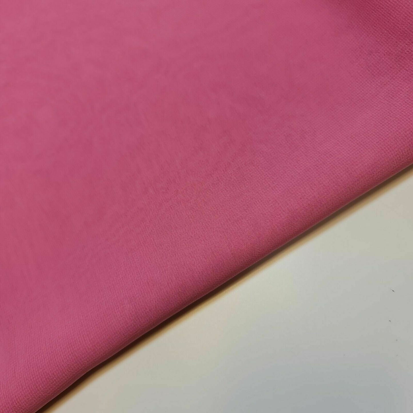 Dusty Pink Plain Sheer Crepe Chiffon Fabric Dress Drape Decor Craft Material By Meter 44"