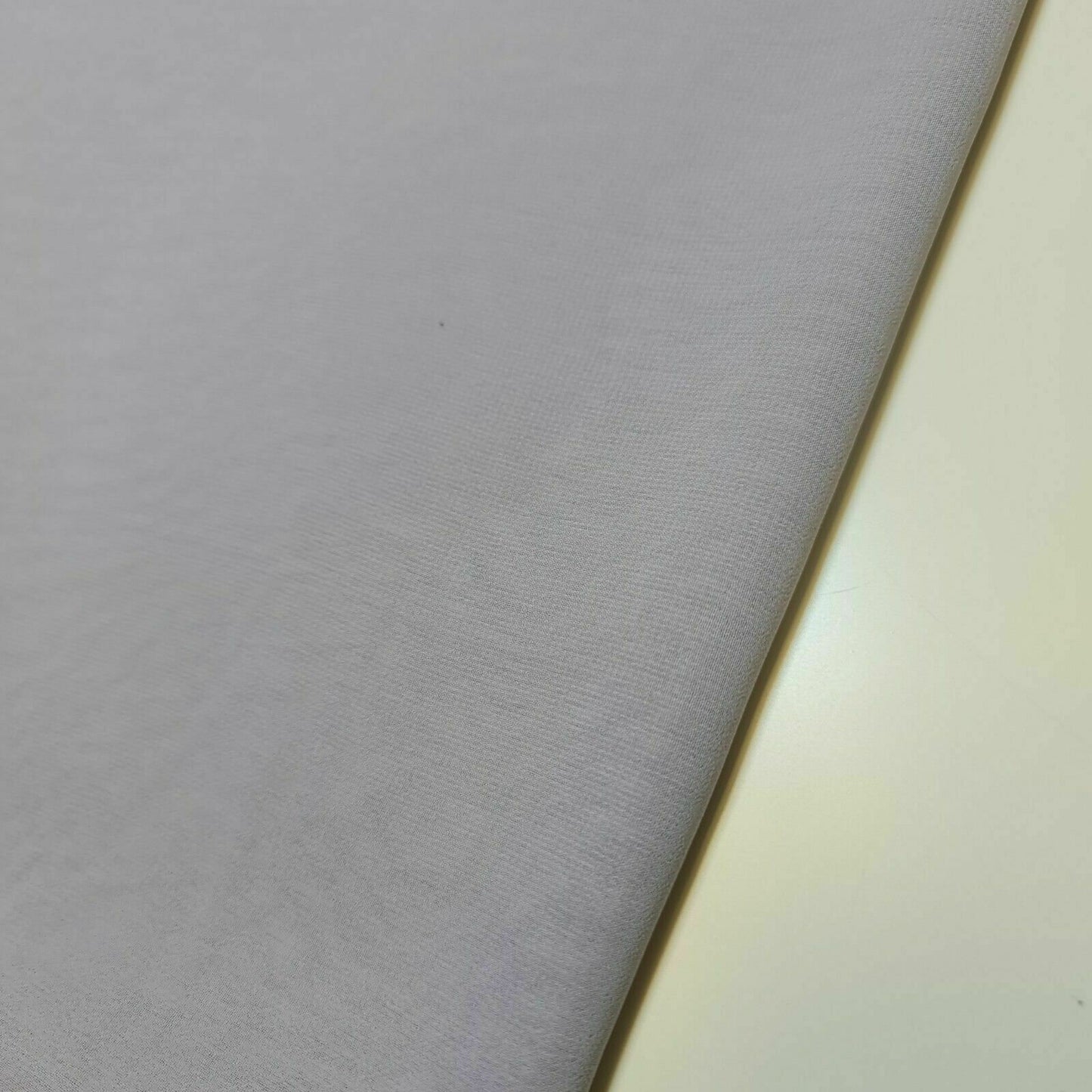 Duck Egg Plain Sheer Crepe Chiffon Fabric Dress Drape Decor Craft Material By Meter 44"