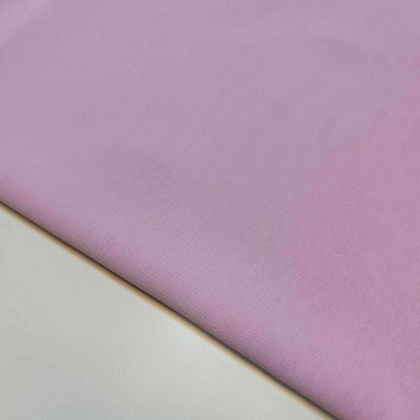 Mauve Plain Sheer Crepe Chiffon Fabric Dress Drape Decor Craft Material By Meter 44"