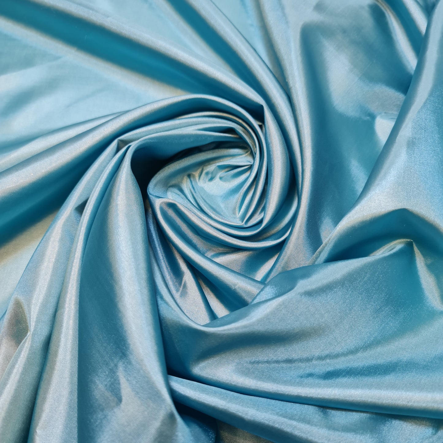 Sea Green Habotai Polyester Silk Lining Fabric 150cm Wide Soft Lightweight Dress Lining Material by the Metre