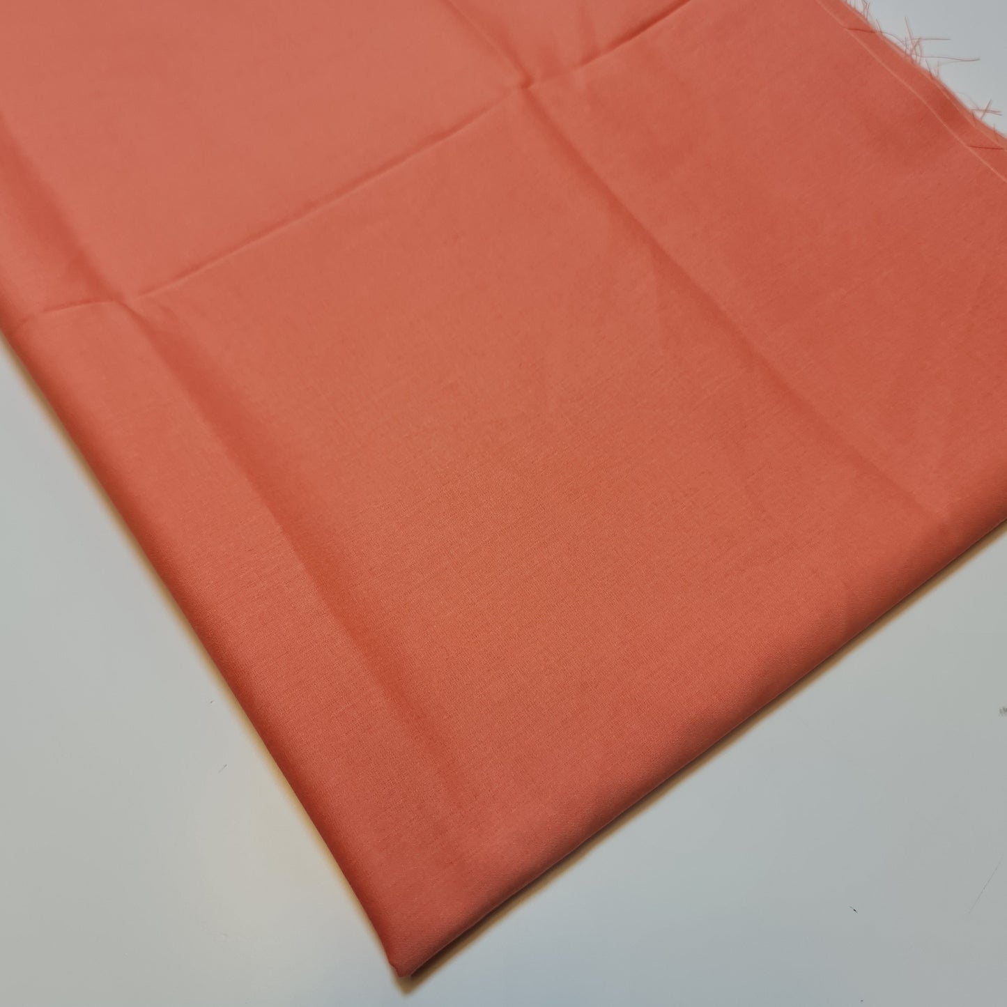 Dark Peach Plain Viscose Challis Fabric 58" Wide – Soft Dress, Craft & Costume Material by the Meter