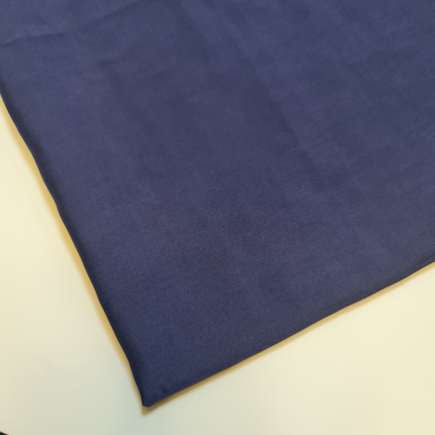 Navy Blue Plain Viscose Challis Fabric 58" Wide – Soft Dress, Craft & Costume Material by the Meter