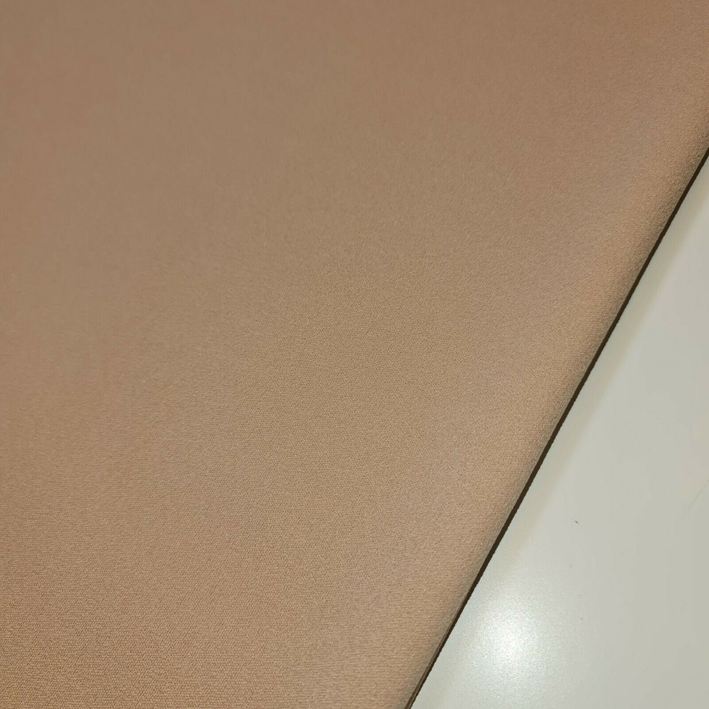 Scuba-Crêpe-Stoff, 4-Wege-Stretch, Elastan-Jersey, Spandex, Kleiderstoff, 58" breit (Nude Pink)