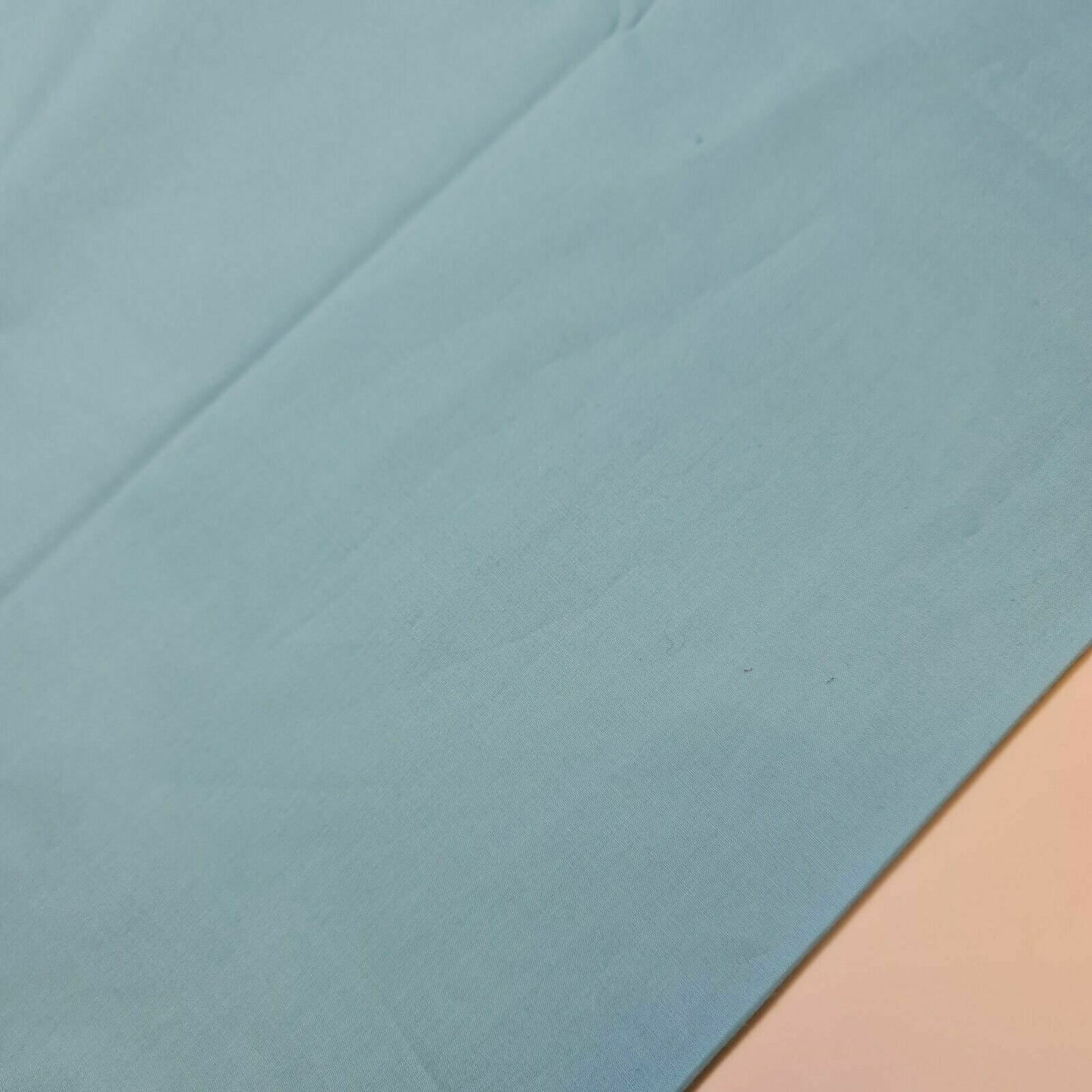 100% Cotton Plain Sky Woven Poplin Fabric Dress Material Crafts Quilting 58" Meter