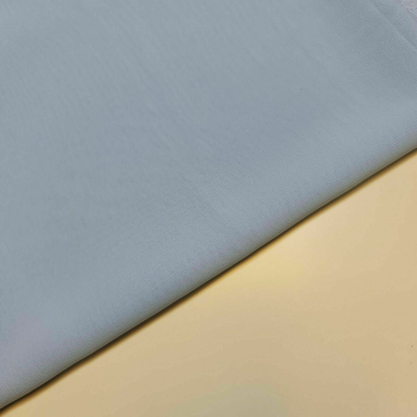 Sky Plain Sheer Crepe Chiffon Fabric Dress Drape Decor Craft Material By Meter 44"