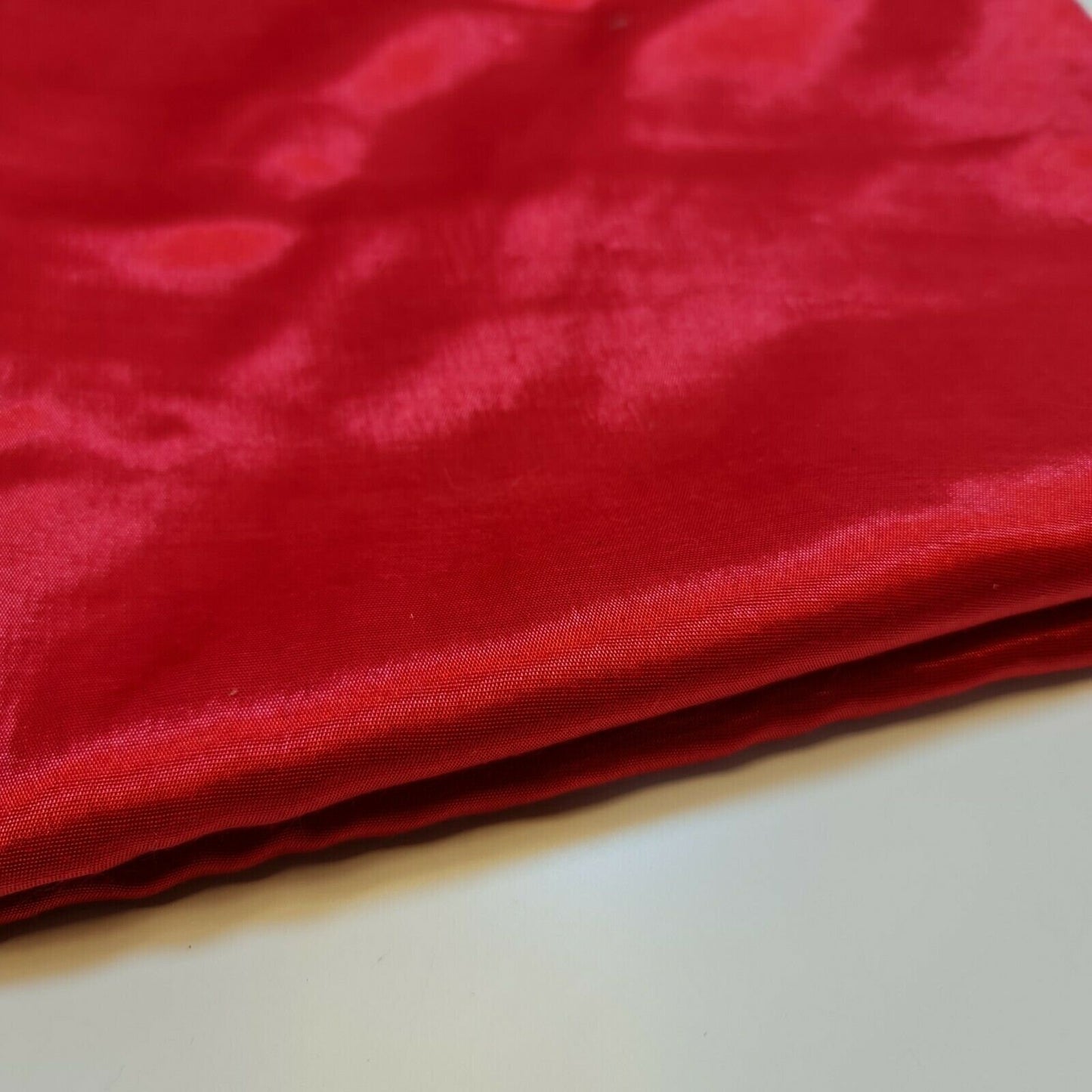 Futterstoff für Kleider, antistatisches Polyester, für Kleider, Jacken, Kleidungsmaterial, 44 Zoll (rot)