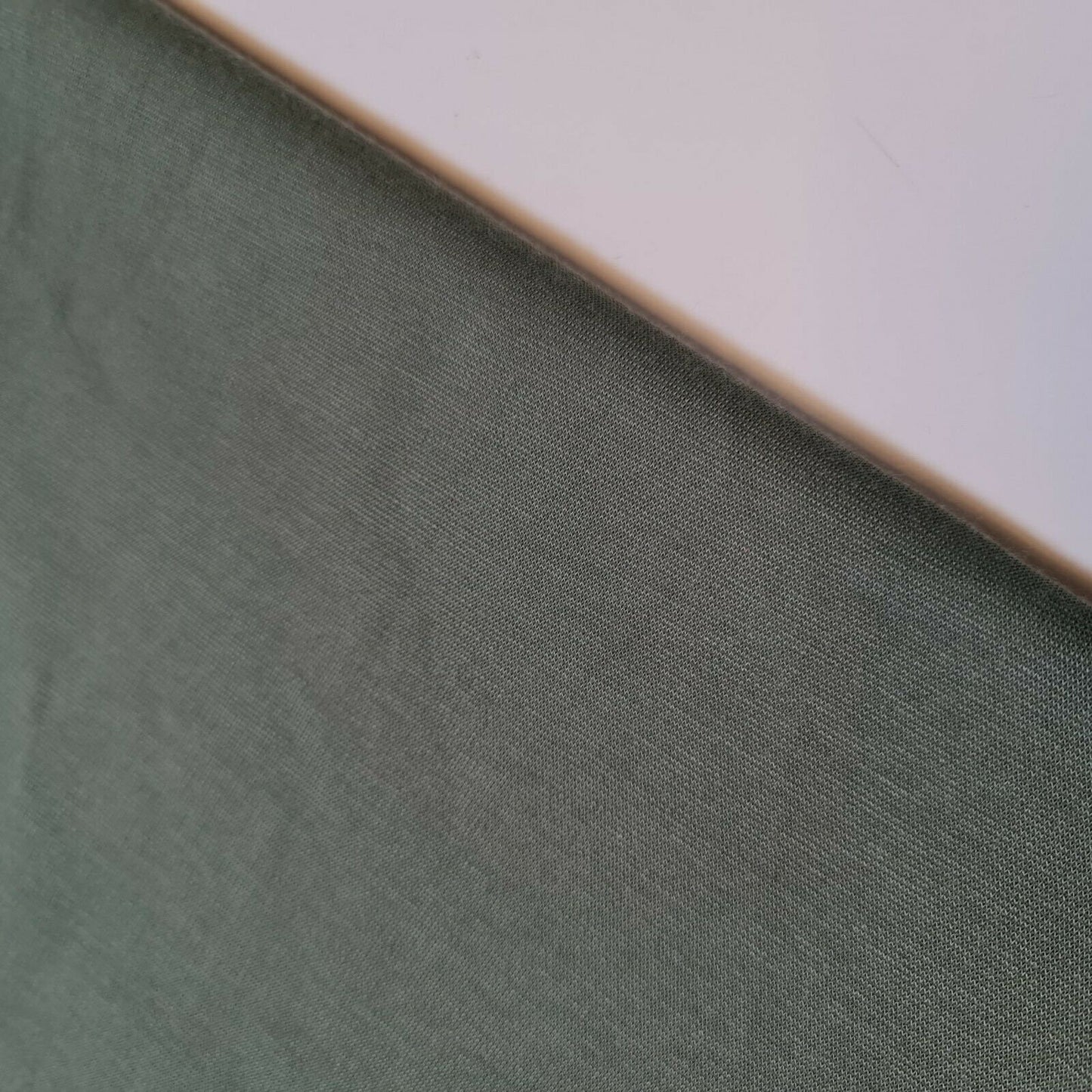 Khakifarbener, schlichter Ponte Roma-Stretch-Rayon-Spandex-Jersey-Kleiderstoff, 58" Meterware