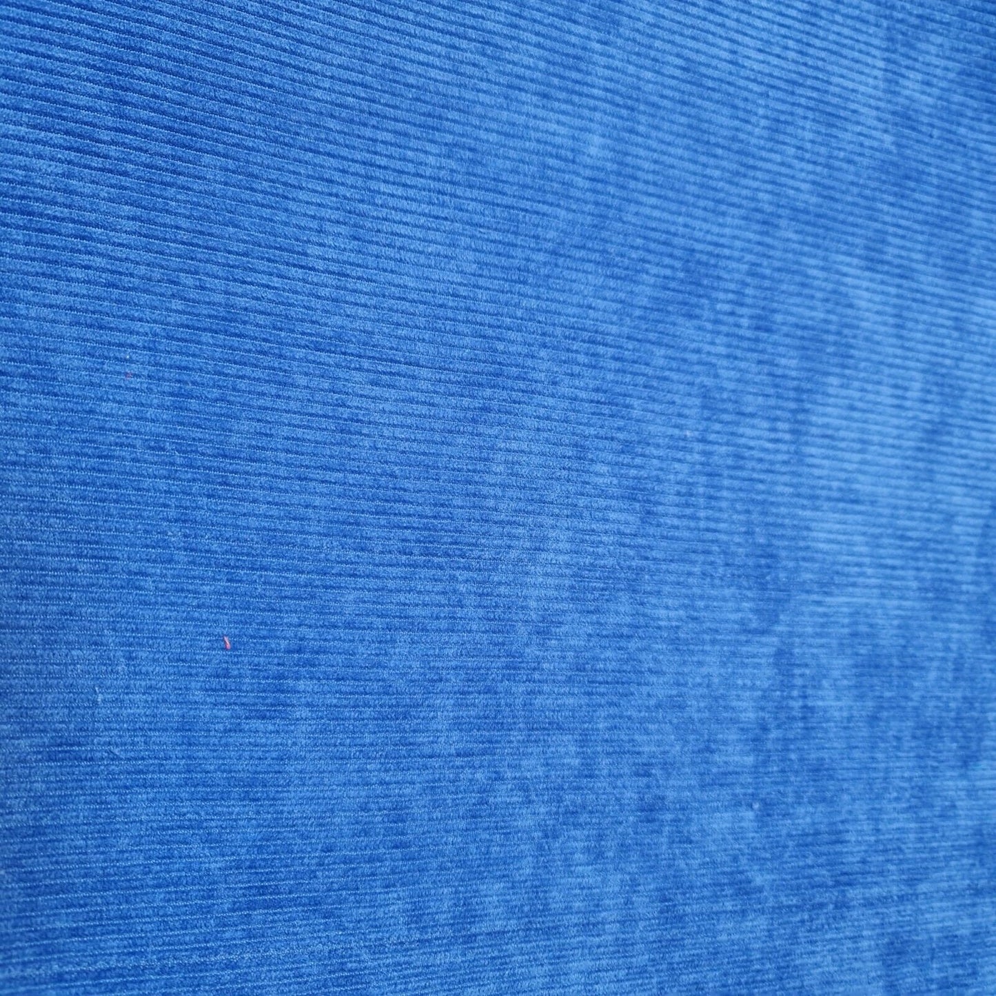 Blue 100% Cotton Cord Woven Velvet Corduroy Fabric Upholstery Dressmaking 58"