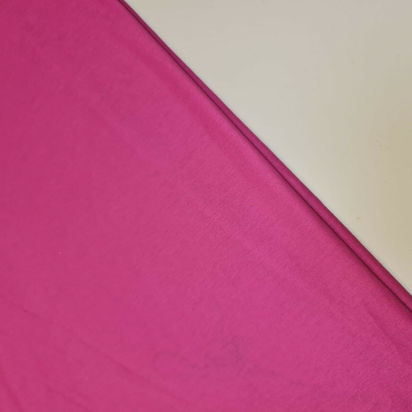 Soft Plain Colour Cotton Jersey Stretch Knit T Shirt Baby Grow Dress Fabric 58" (Pink)