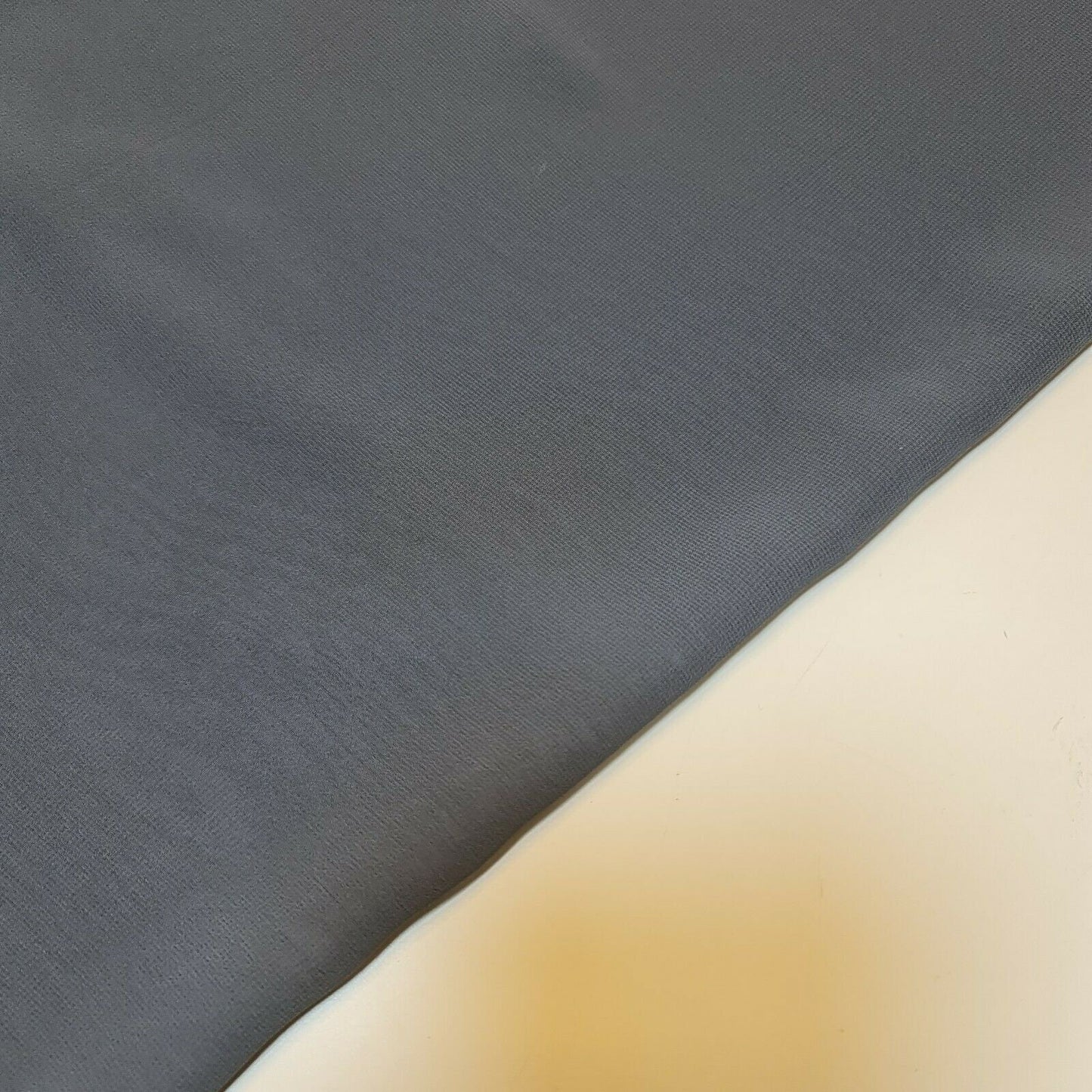 Grey Georgette Chiffon Fabric Dress Craft Costume Material 44" By The Meter