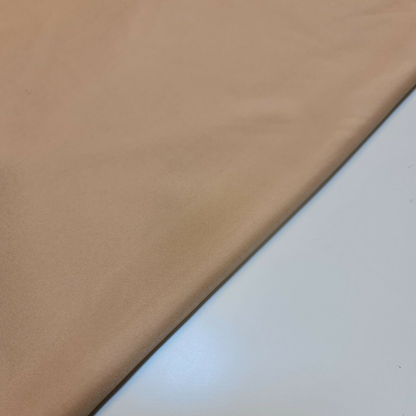 Butter Cream American Crepe Polyester Fabric Dress Craft Costume Lining Material 44" By The Meter