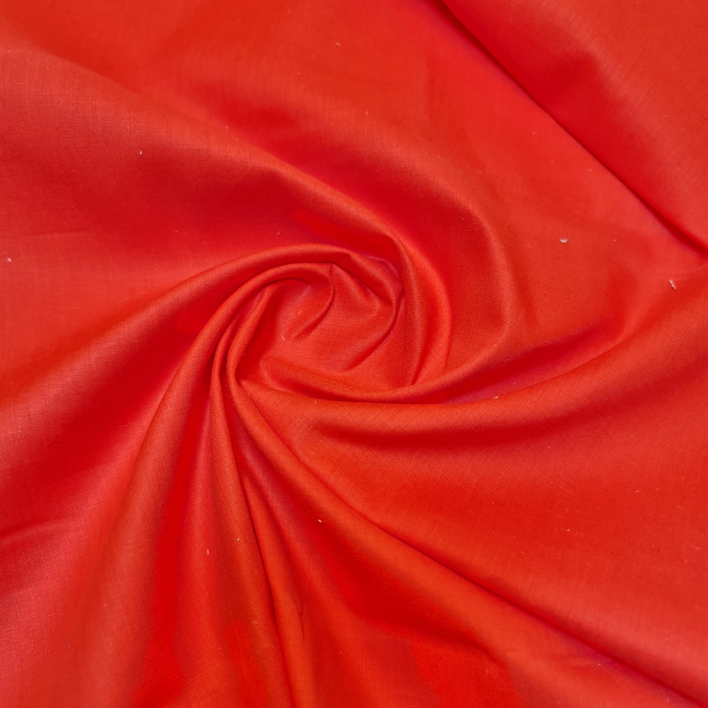 Red 100% Cotton Voile Rubia Cambric Mercerised Plain Lining Fabric – 44" Wide – Soft Craft Dress Material – Per Metre