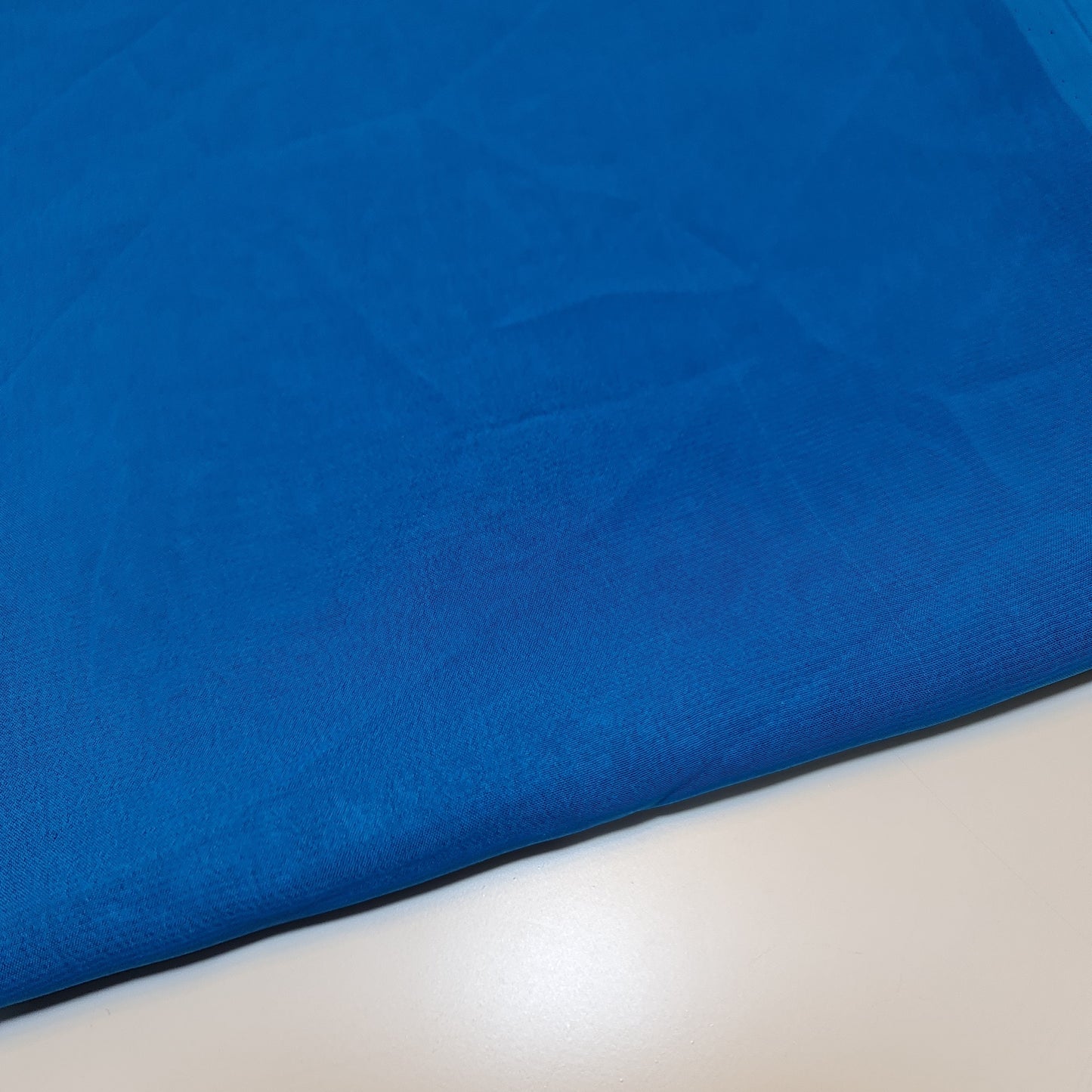 Chiffon-Stoff, durchsichtig, schlicht, weich, Polyester, Bastelmaterial für Hochzeitsbögen, Kleider, 111,8 cm (Eisvogel)