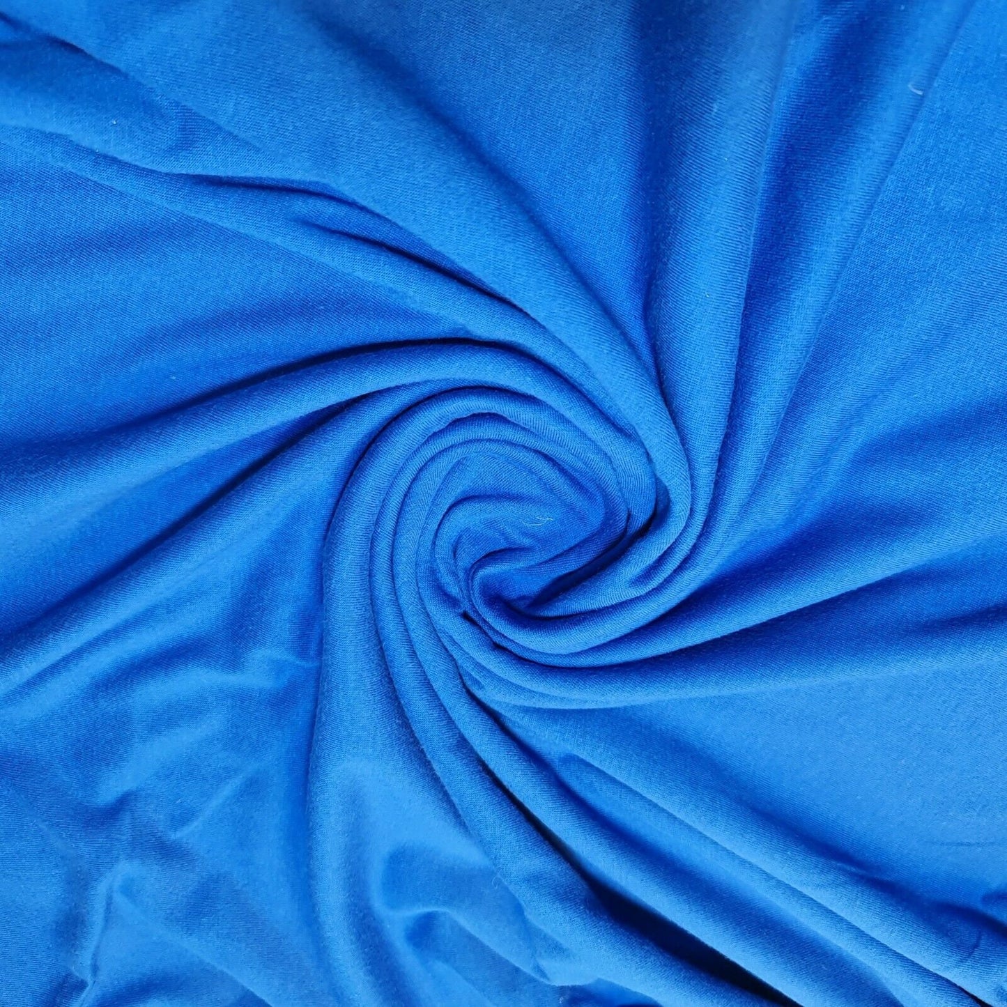Soft Plain Colour Cotton Jersey Stretch Knit T Shirt Baby Grow Dress Fabric 58" By The Meter