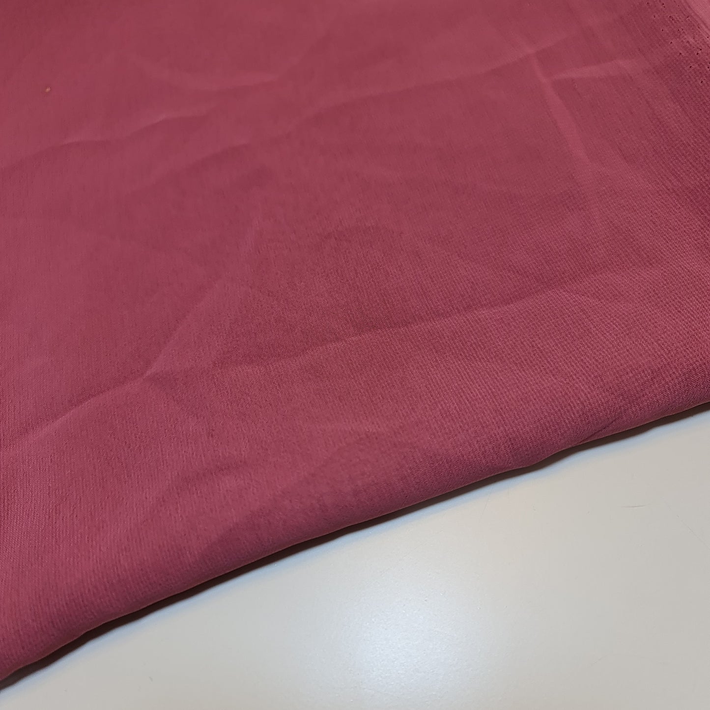 Chiffon-Stoff, durchsichtig, schlicht, weich, Polyester, Bastelmaterial für Hochzeitsbögen, Kleider, 111,8 cm (Staubrosa)
