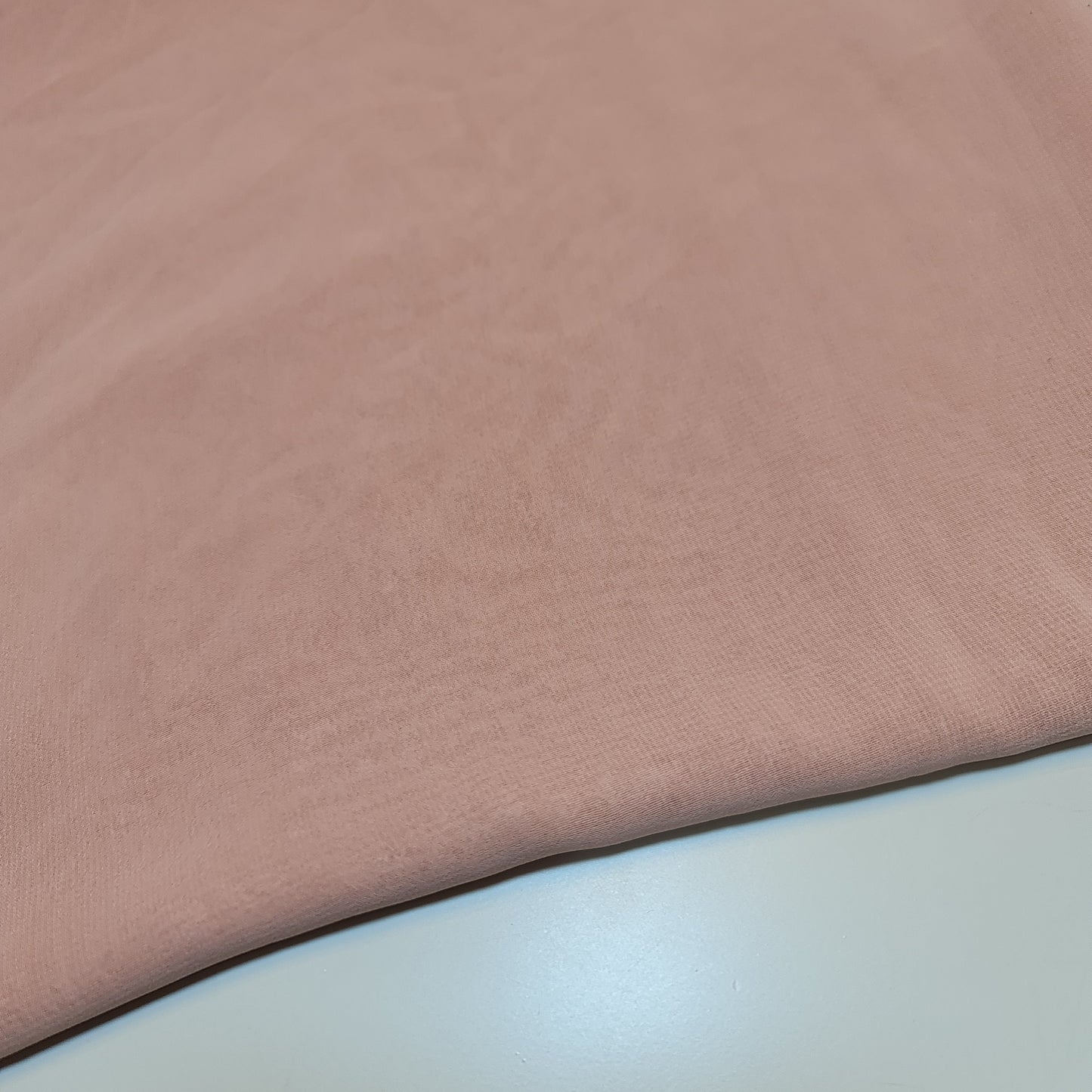 Chiffon-Stoff, durchsichtig, schlicht, weich, Polyester, Bastelmaterial für Hochzeitsbögen, Kleider, 111,8 cm (Hautfarbe)