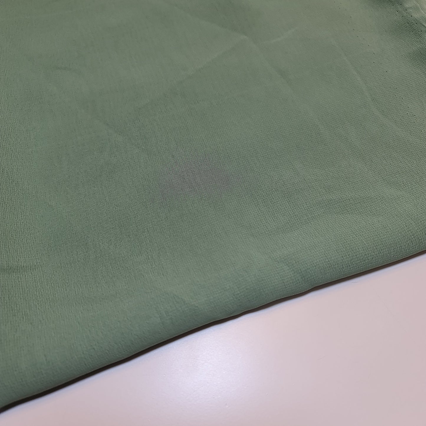 Chiffon-Stoff, durchsichtig, schlicht, weich, Polyester, Bastelmaterial für Hochzeitsbögen, Kleider, 111,8 cm (Dunkelsalbei)