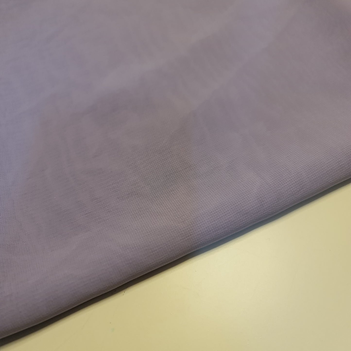 Chiffon-Stoff, durchsichtig, schlicht, weich, Polyester, Bastelmaterial für Hochzeitsbögen, Kleider, 111,8 cm (Lavendel)